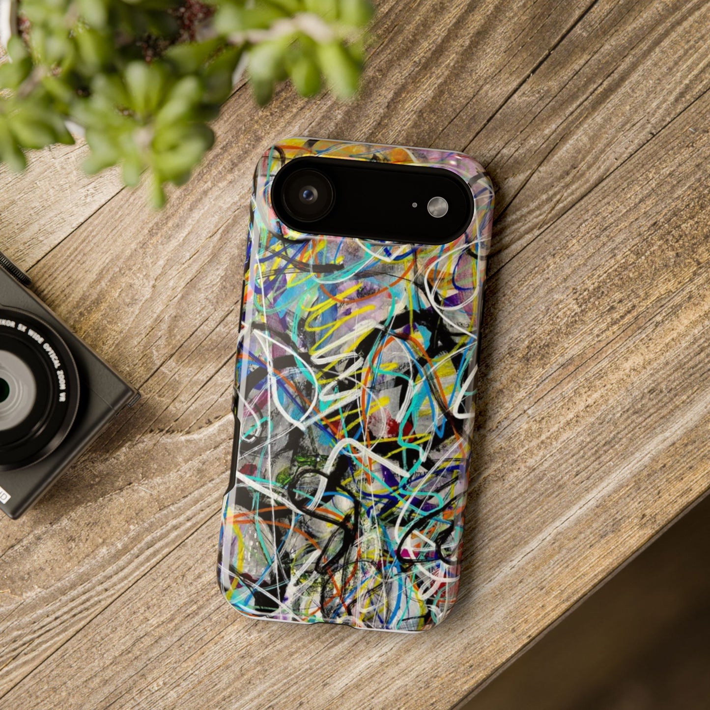 Abstract Art Impact-Resistant Phone Cases