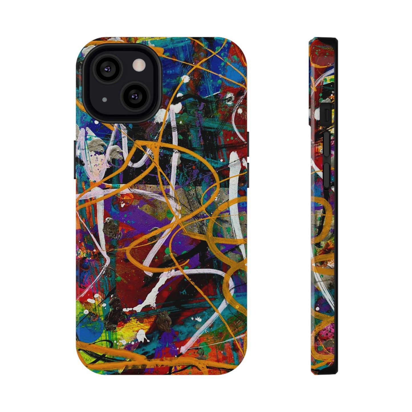 Abstract Art Impact-Resistant Phone Cases