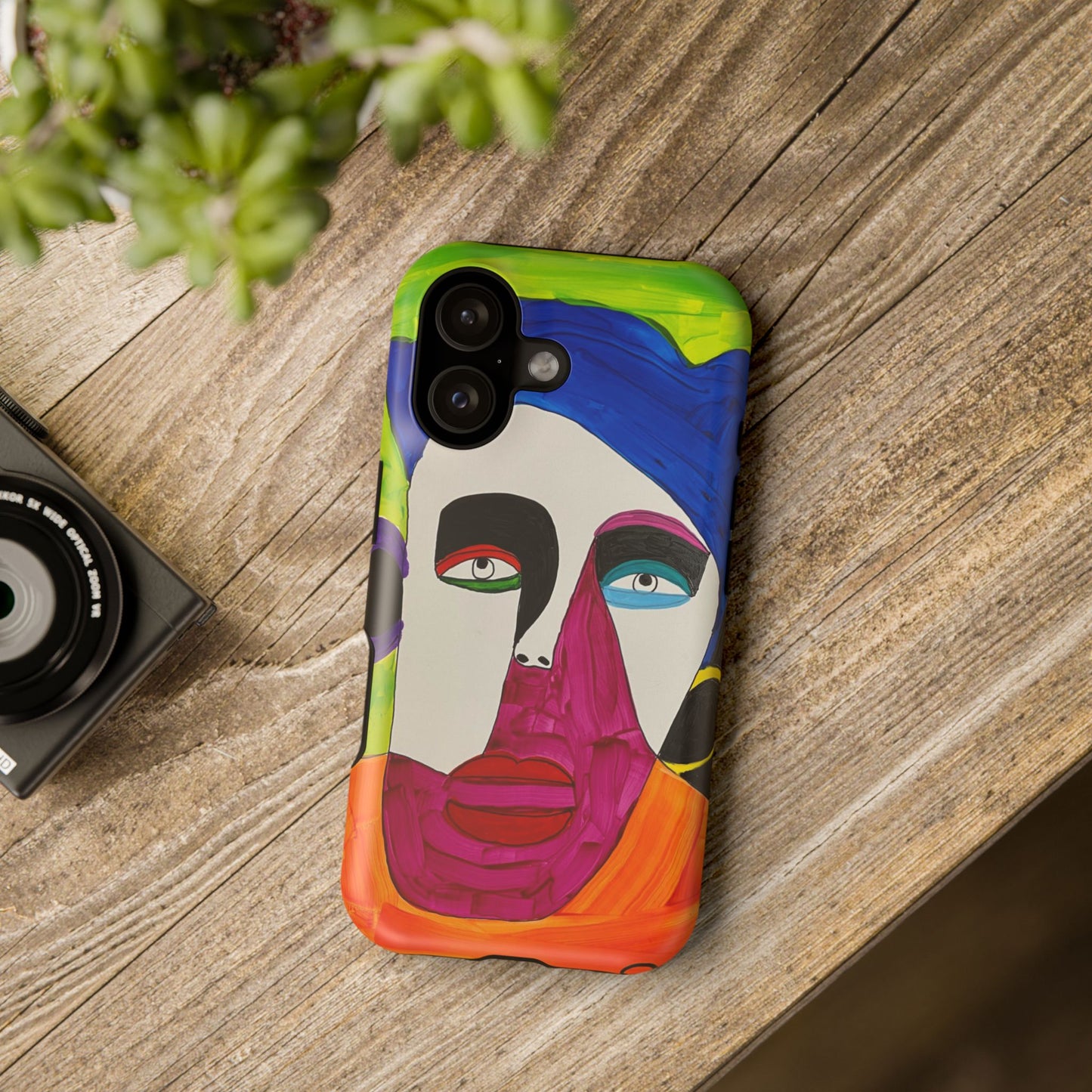 Abstract Art Impact-Resistant Phone Cases