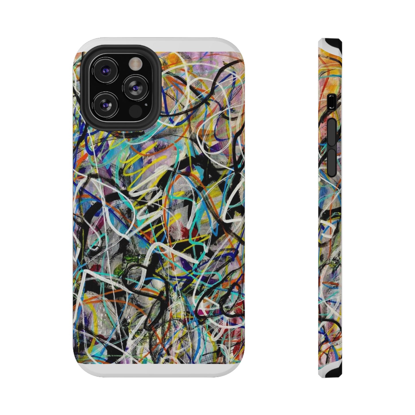 Abstract Art Impact-Resistant Phone Cases