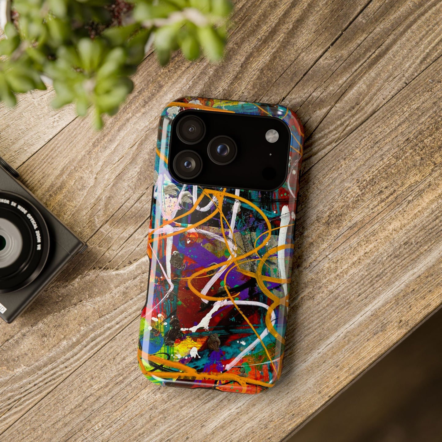 Abstract Art Impact-Resistant Phone Cases