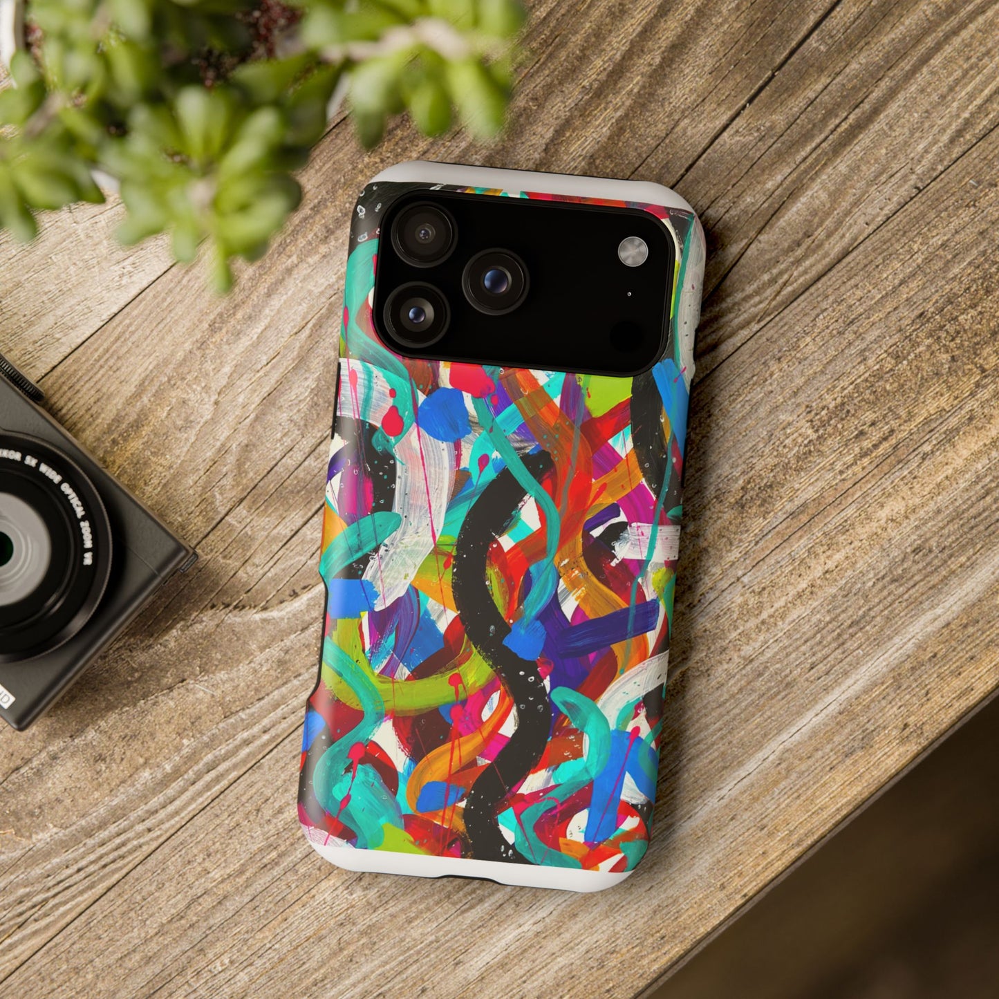 Abstract Art Impact-Resistant Phone Cases