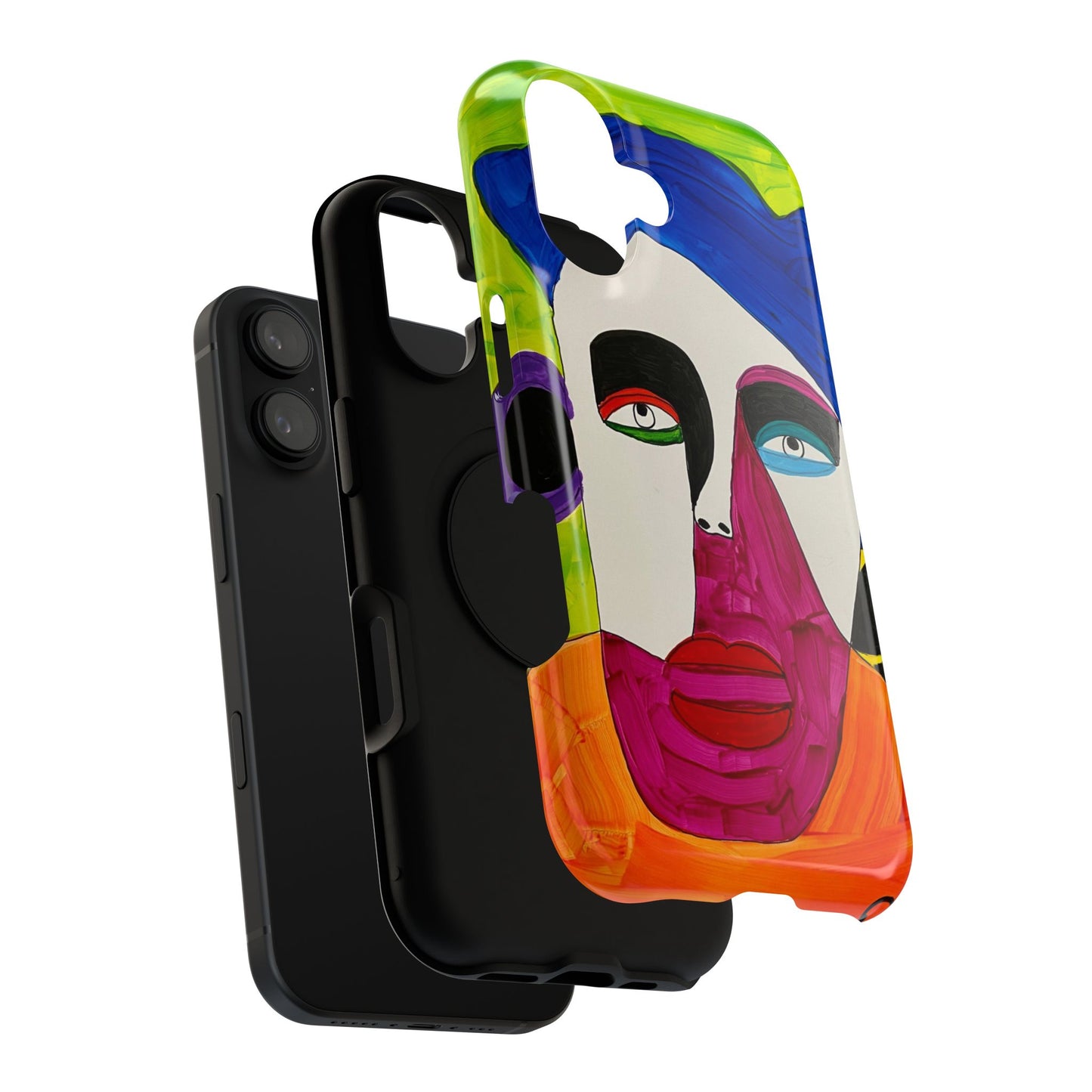 Abstract Art Impact-Resistant Phone Cases