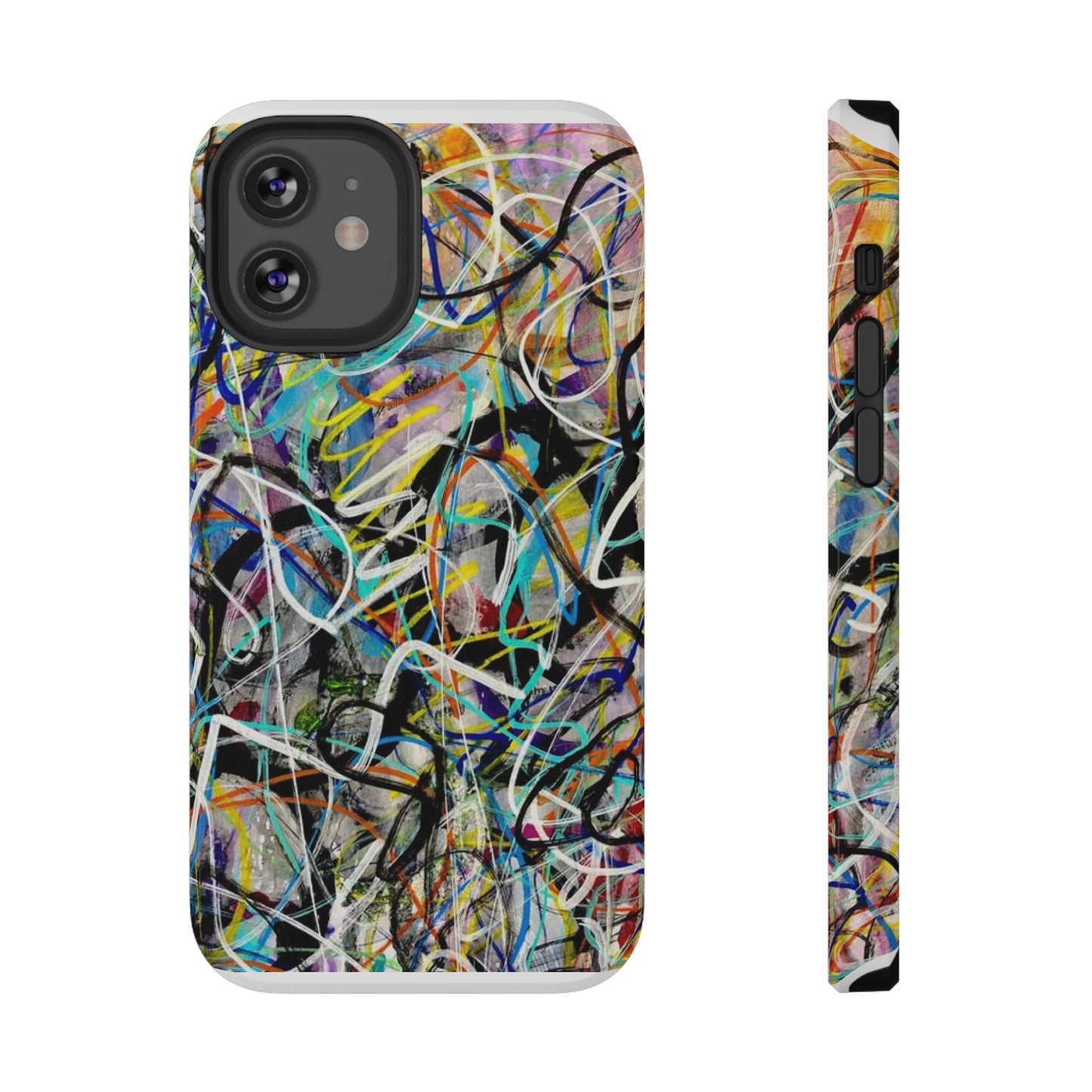 Abstract Art Impact-Resistant Phone Cases