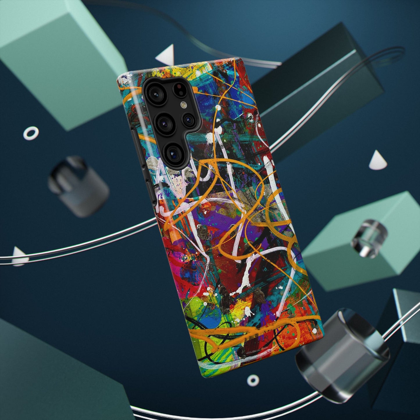 Abstract Art Impact-Resistant Phone Cases