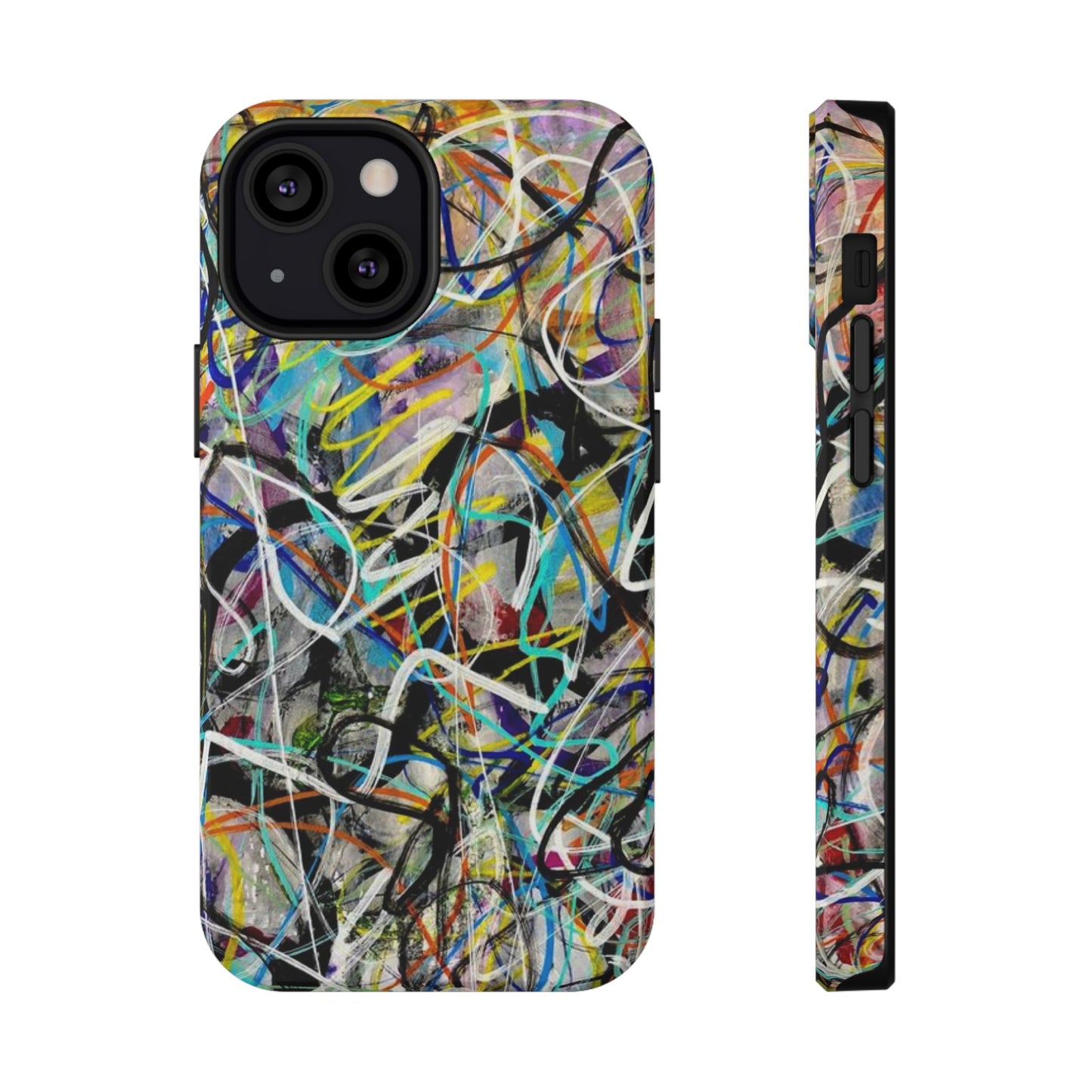 Abstract Art Impact-Resistant Phone Cases