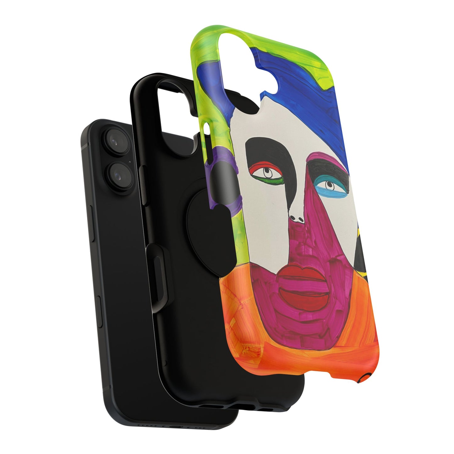 Abstract Art Impact-Resistant Phone Cases
