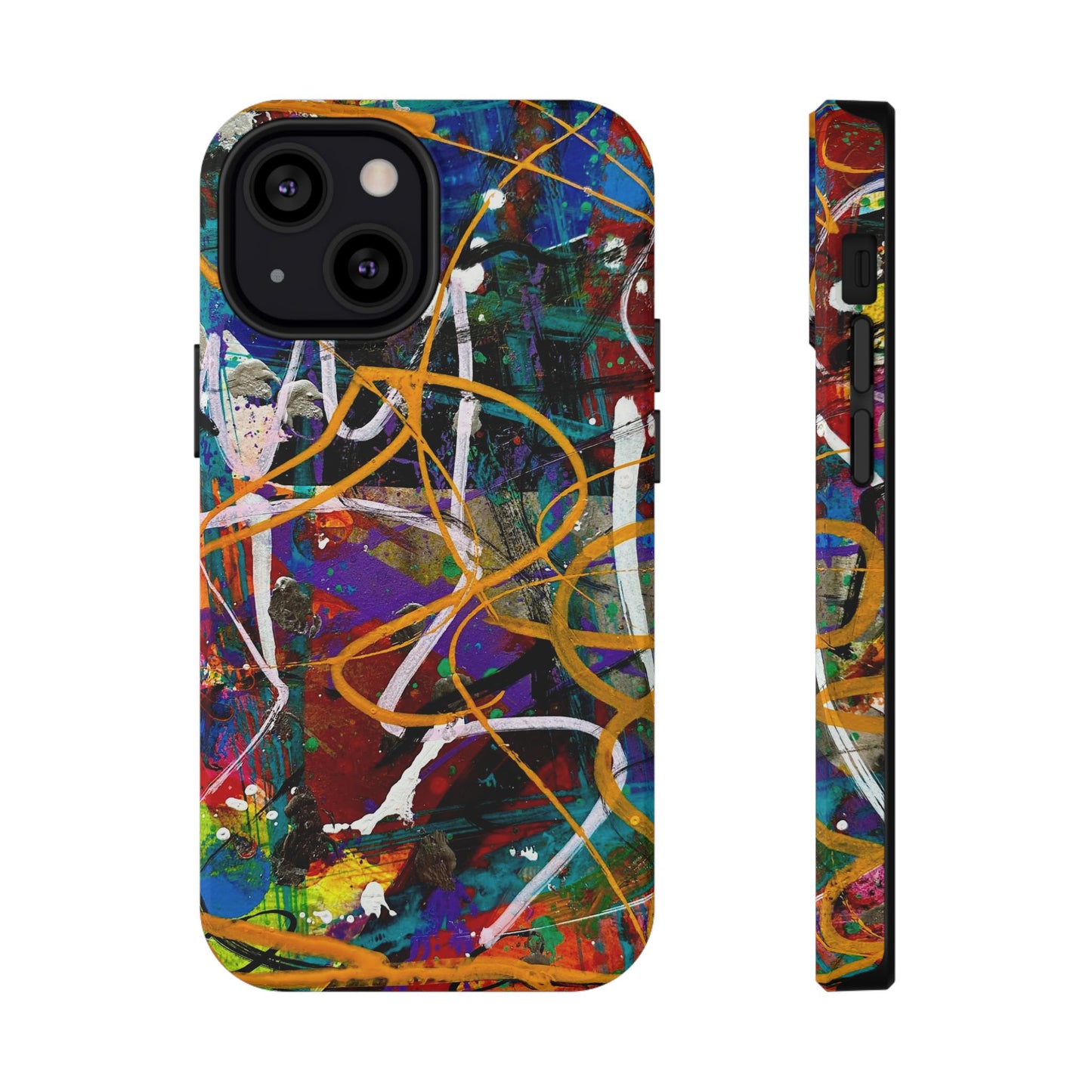 Abstract Art Impact-Resistant Phone Cases