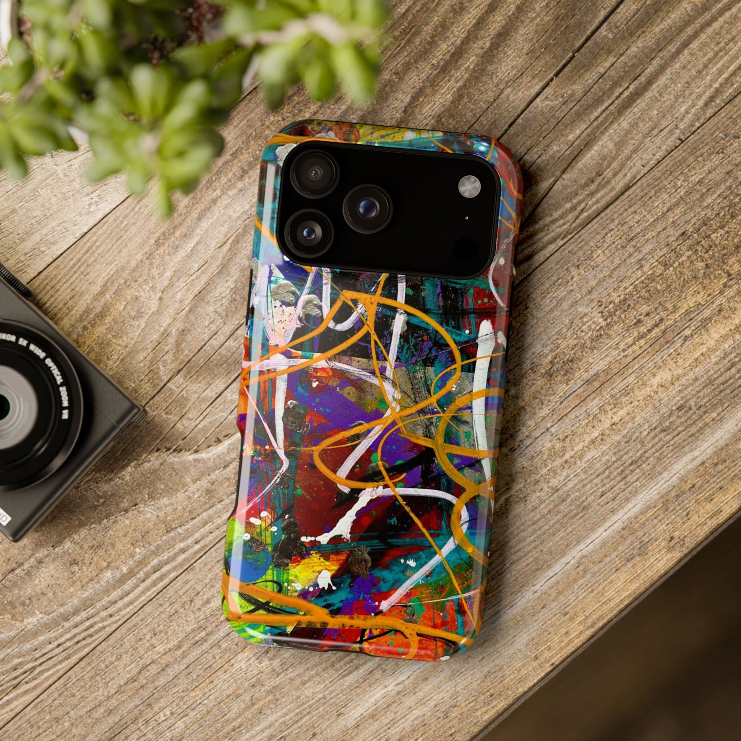 Abstract Art Impact-Resistant Phone Cases