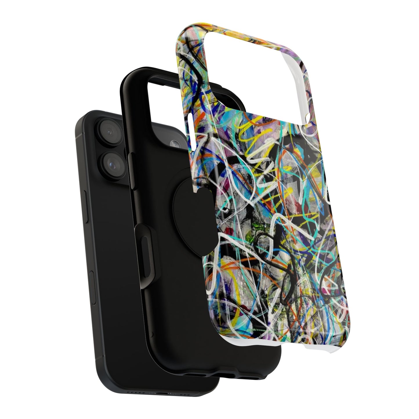Abstract Art Impact-Resistant Phone Cases