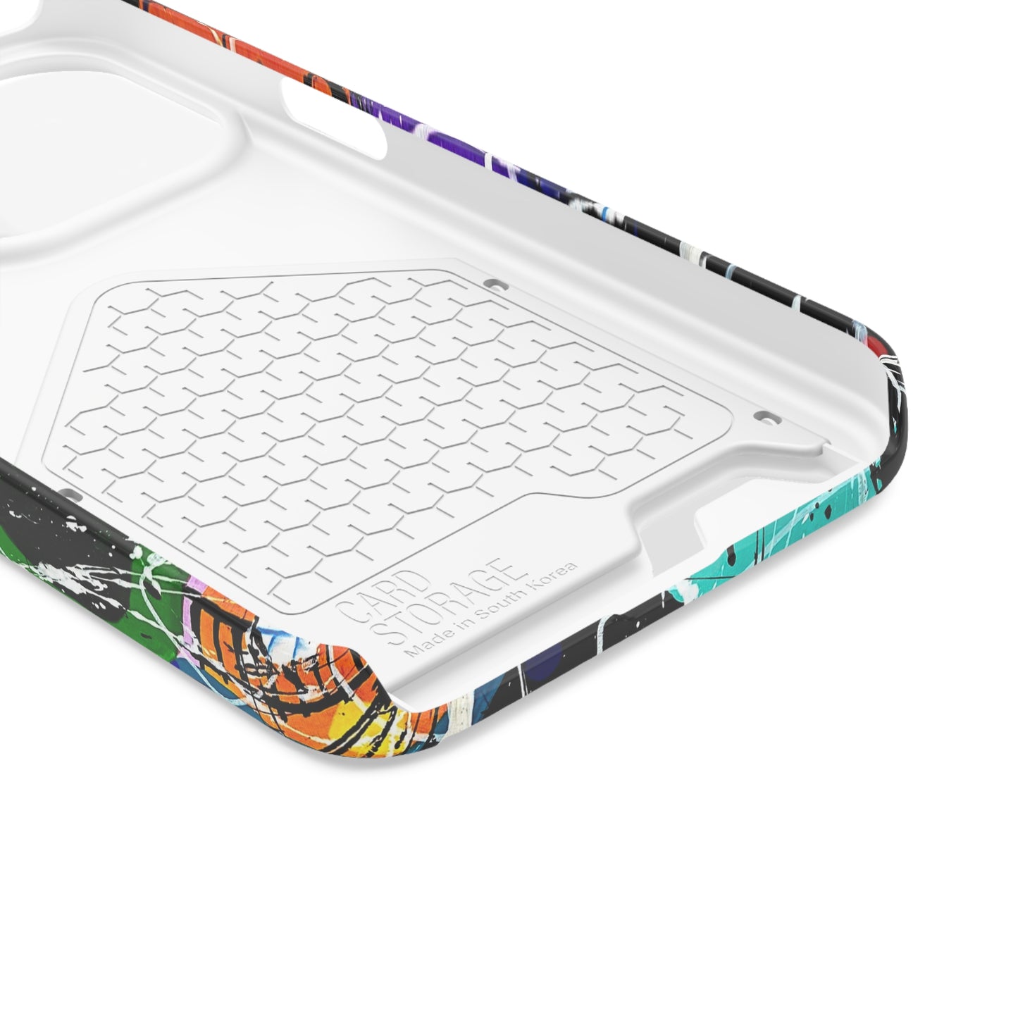 5Featured - Abstract Art Phone Case With Card Holder