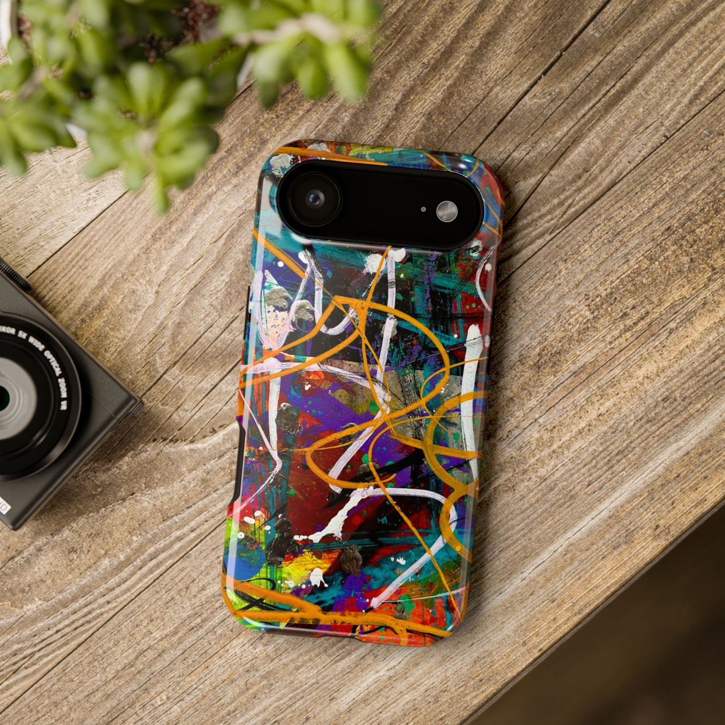 Abstract Art Impact-Resistant Phone Cases