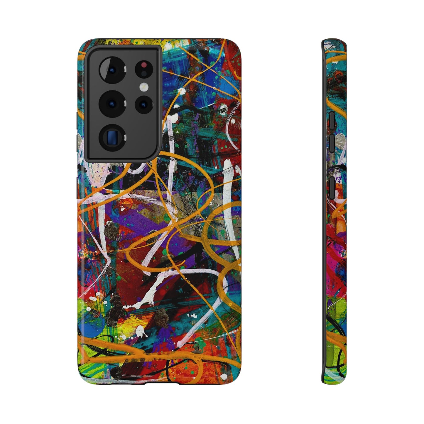 Abstract Art Impact-Resistant Phone Cases