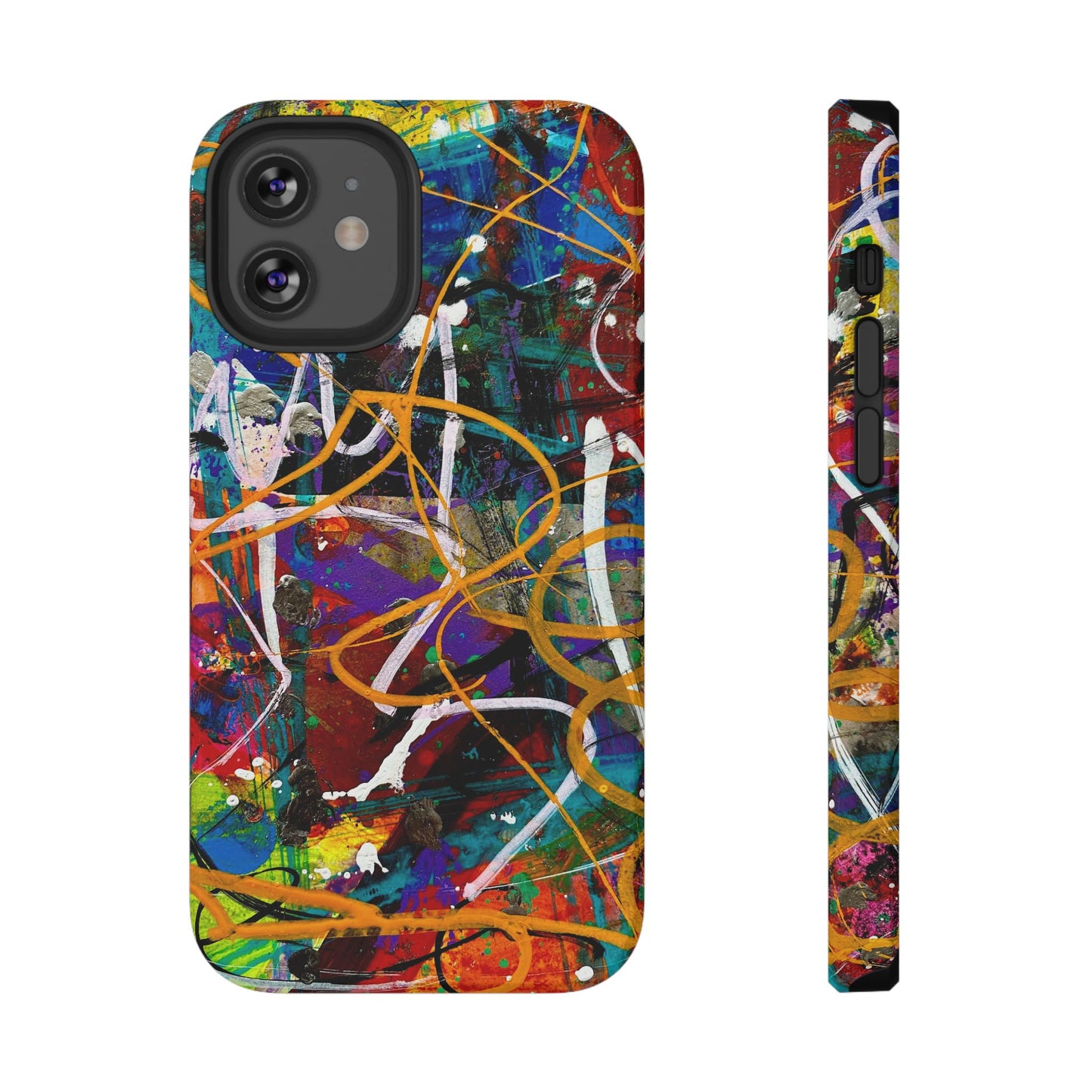 Abstract Art Impact-Resistant Phone Cases