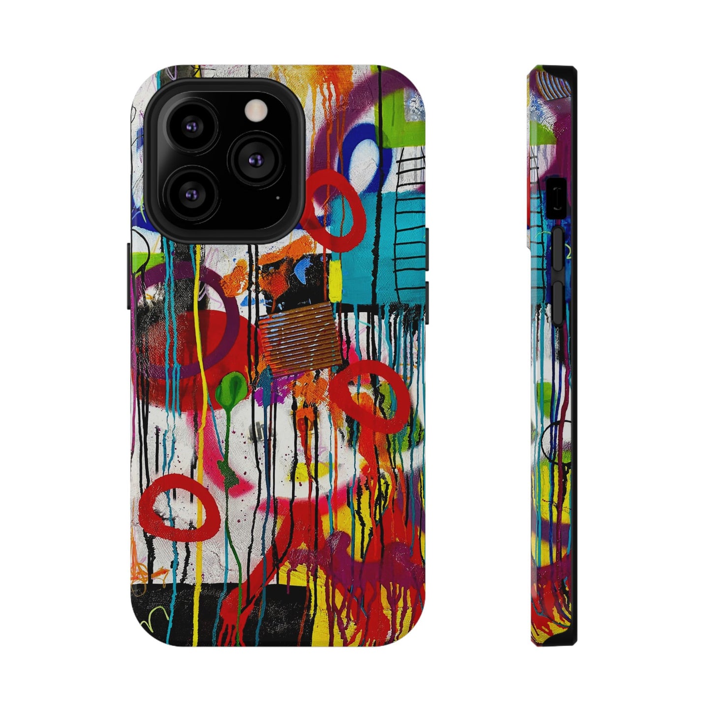 Abstract Art Impact-Resistant Phone Cases