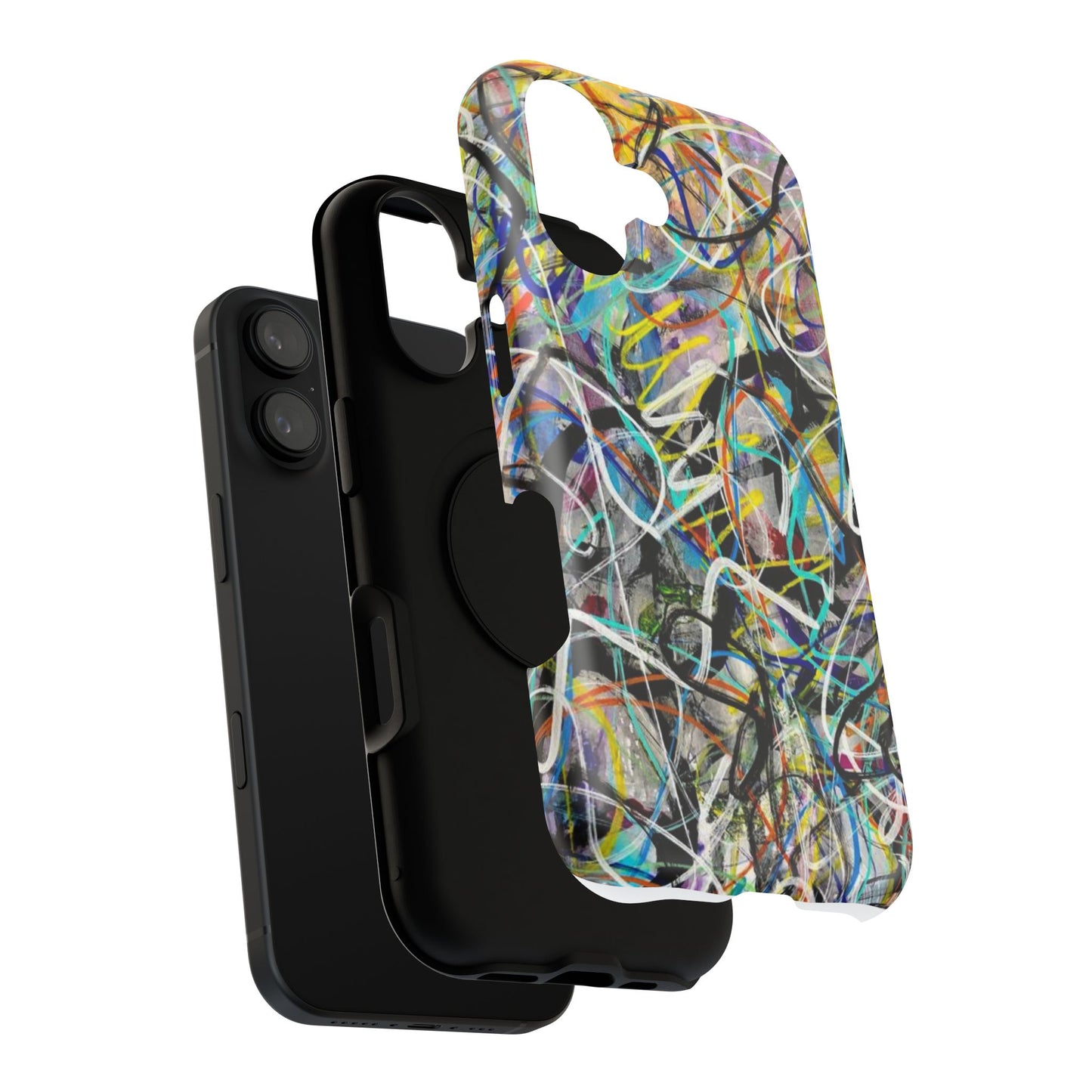 Abstract Art Impact-Resistant Phone Cases