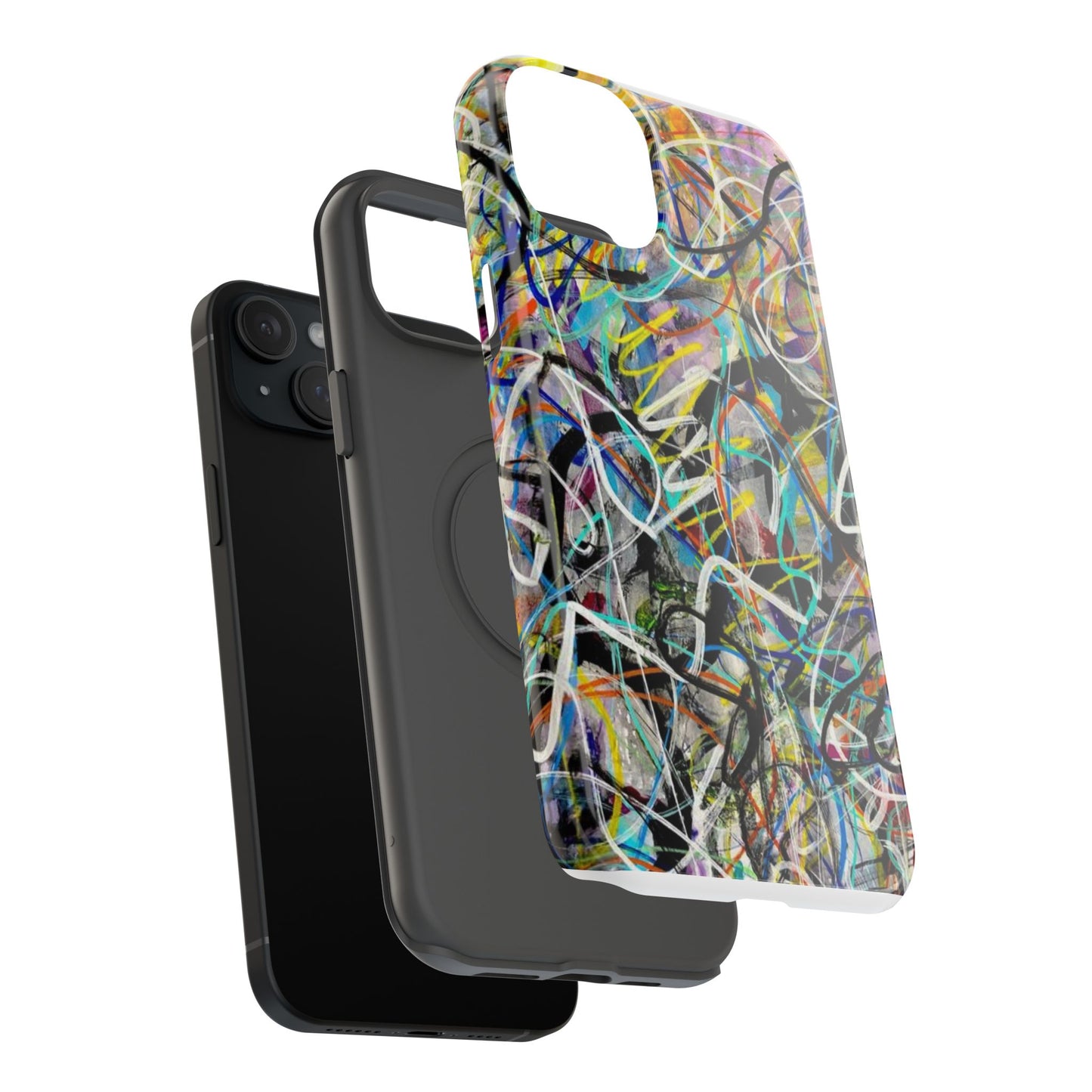 Abstract Art Impact-Resistant Phone Cases