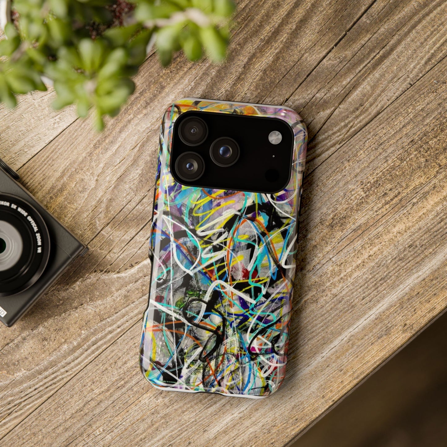 Abstract Art Impact-Resistant Phone Cases