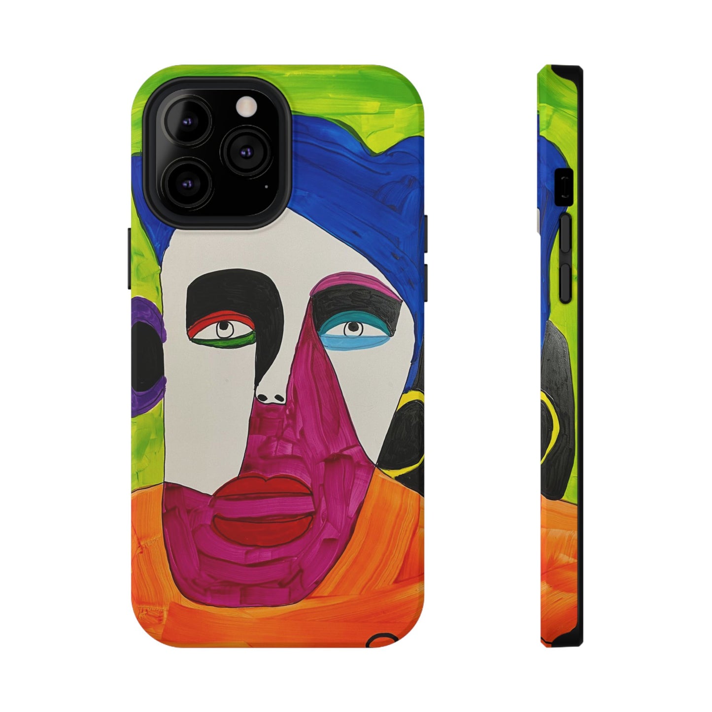 Abstract Art Impact-Resistant Phone Cases