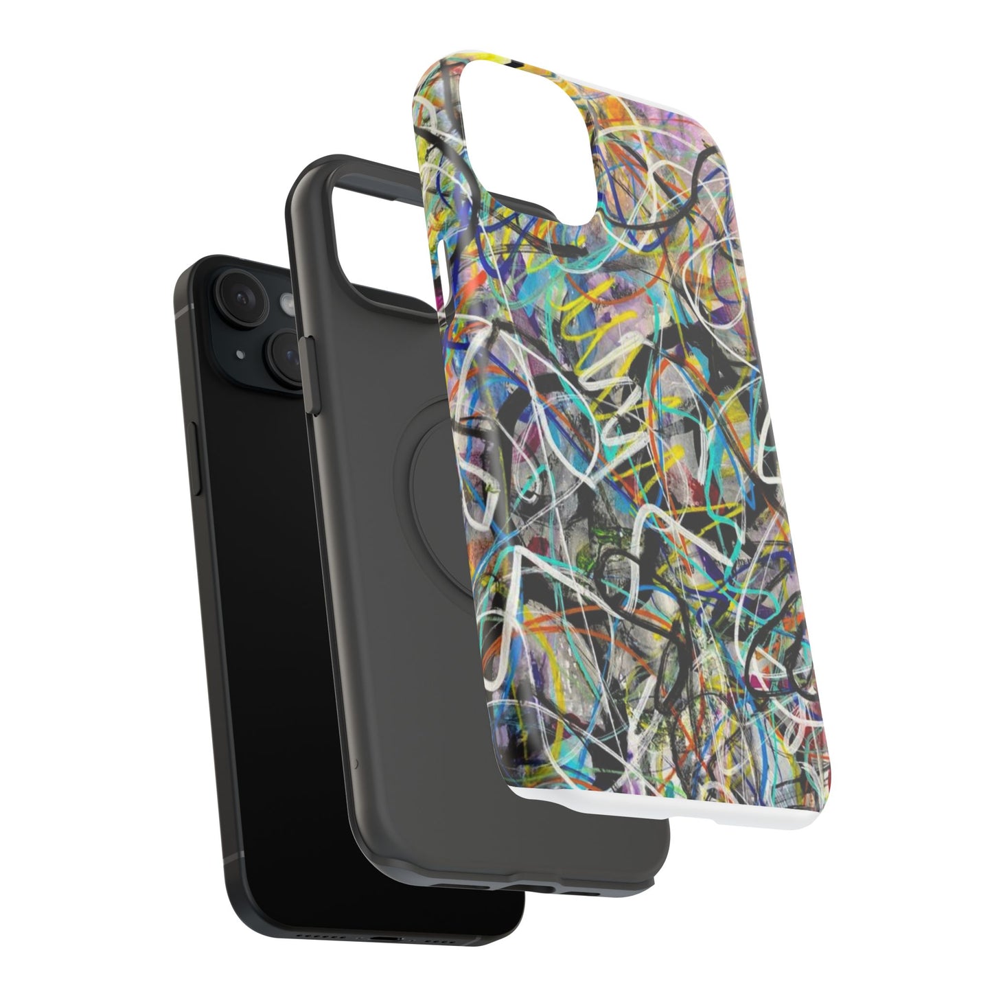 Abstract Art Impact-Resistant Phone Cases