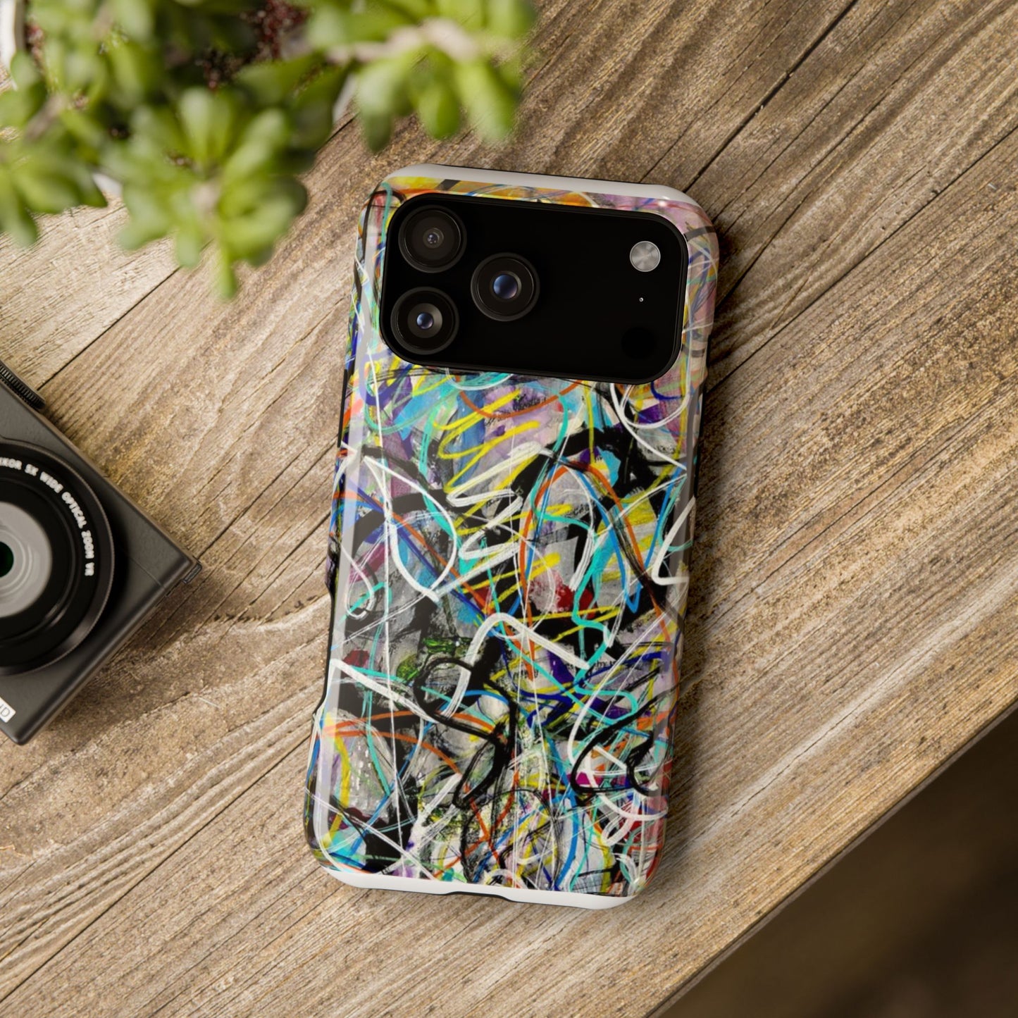 Abstract Art Impact-Resistant Phone Cases