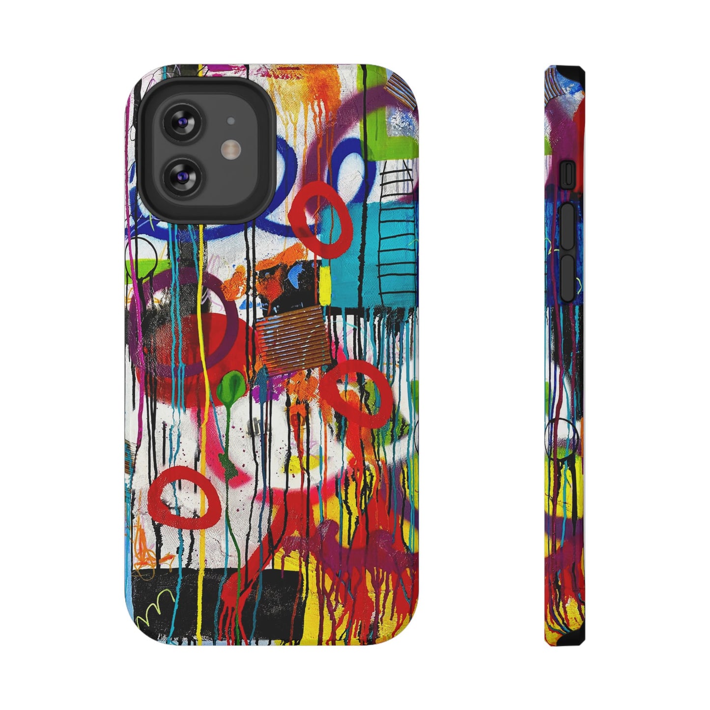 Abstract Art Impact-Resistant Phone Cases