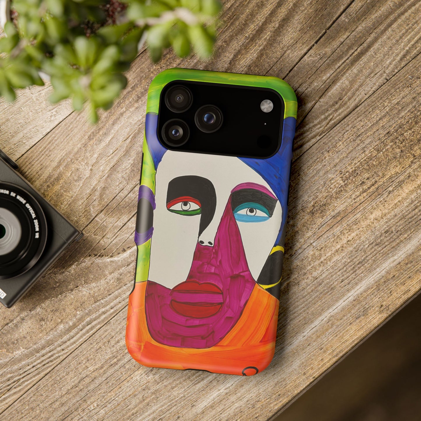 Abstract Art Impact-Resistant Phone Cases