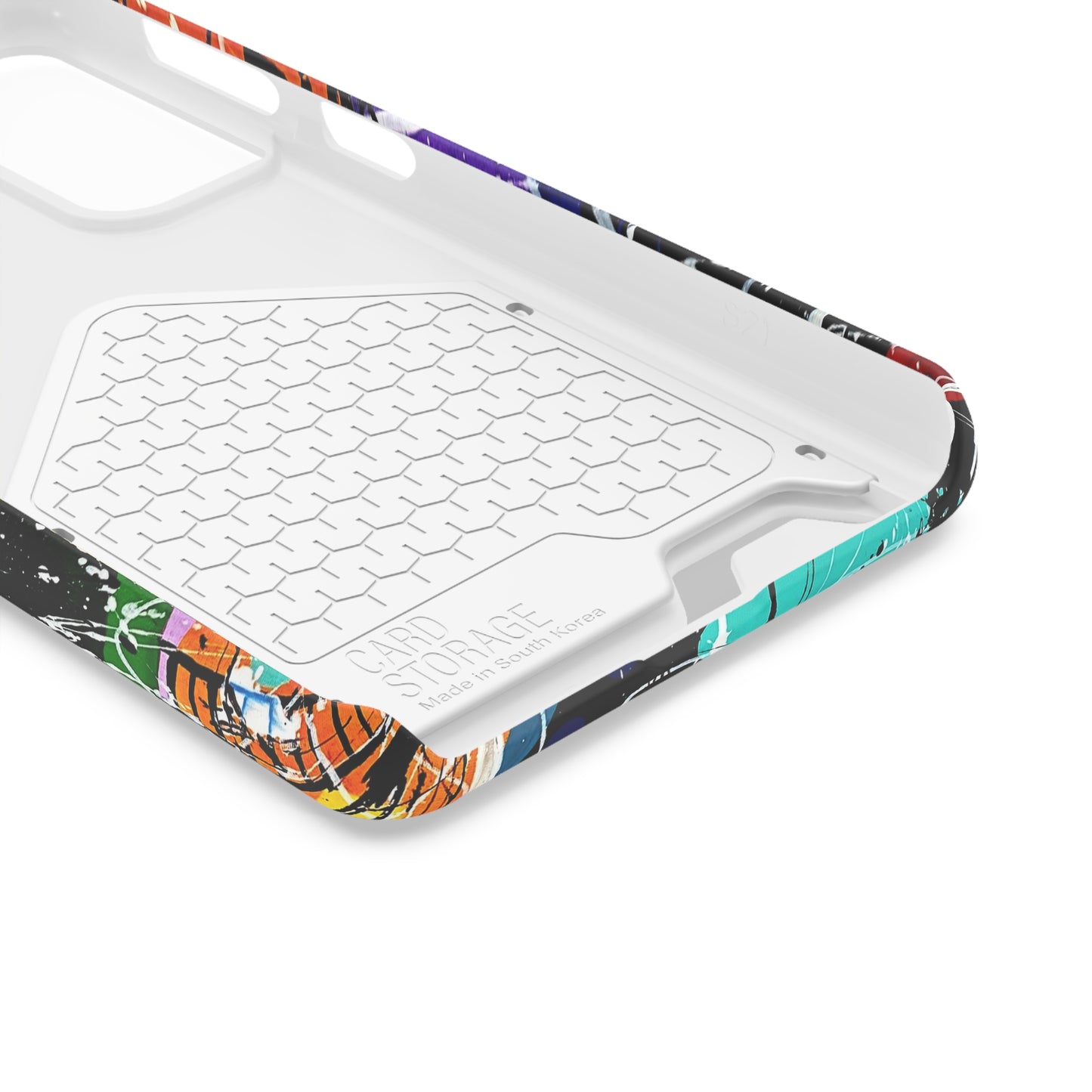 5Featured - Abstract Art Phone Case With Card Holder