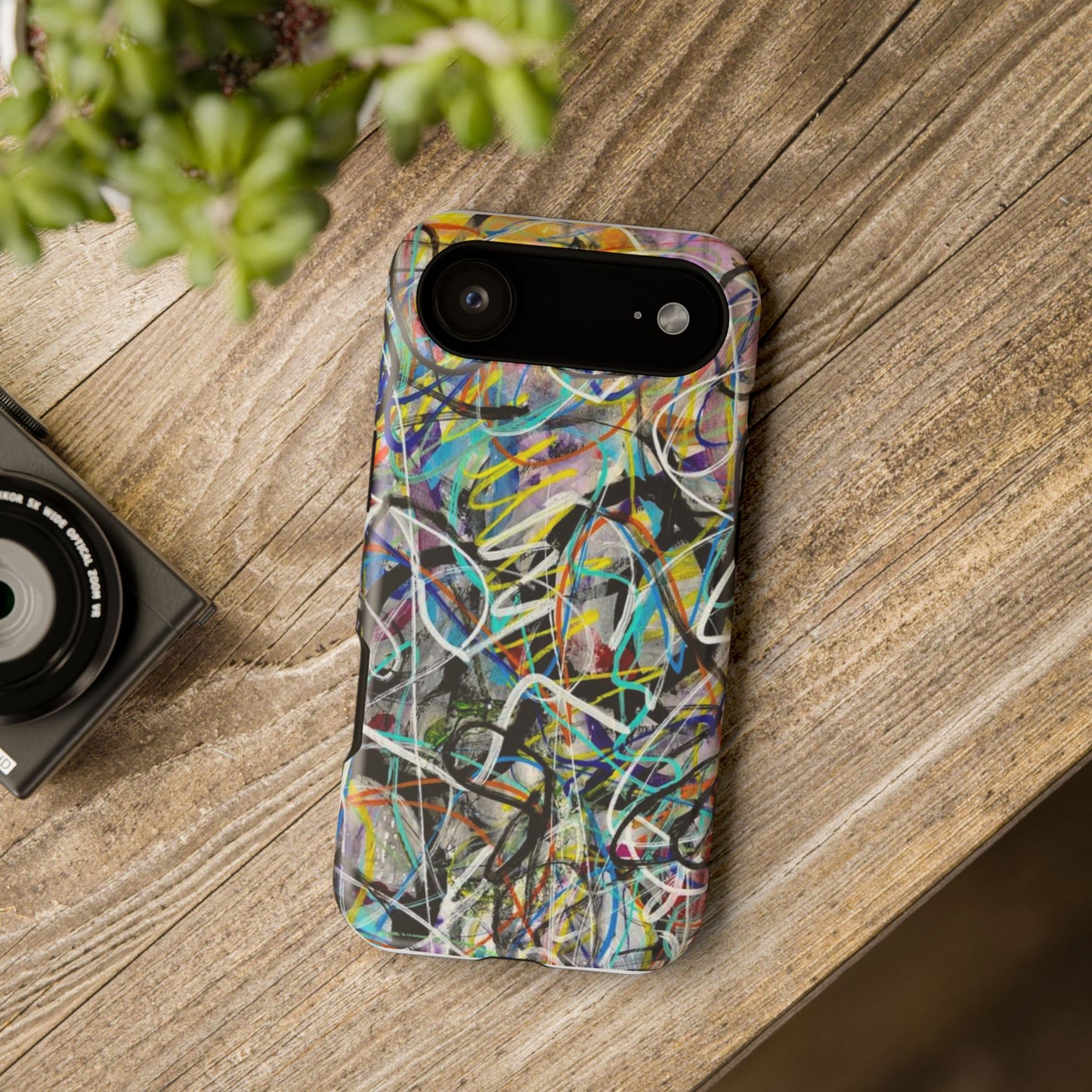 Abstract Art Impact-Resistant Phone Cases