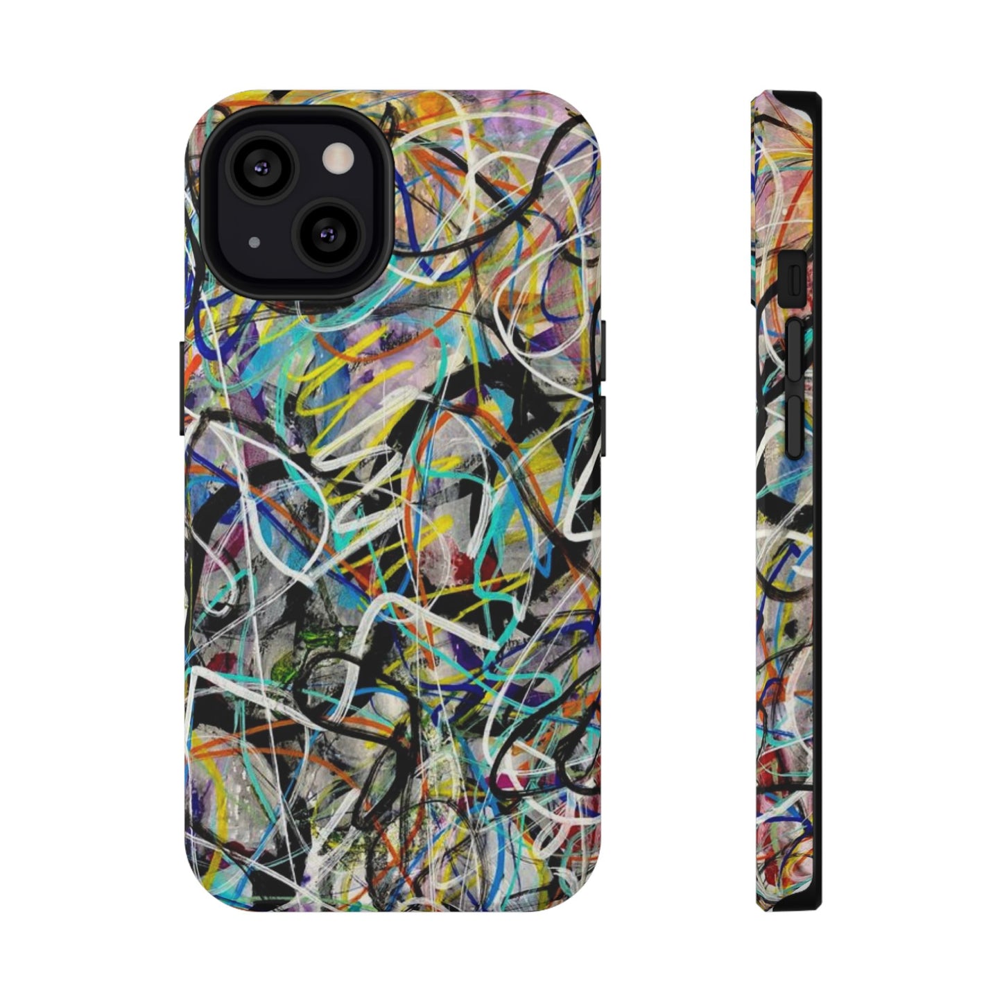 Abstract Art Impact-Resistant Phone Cases