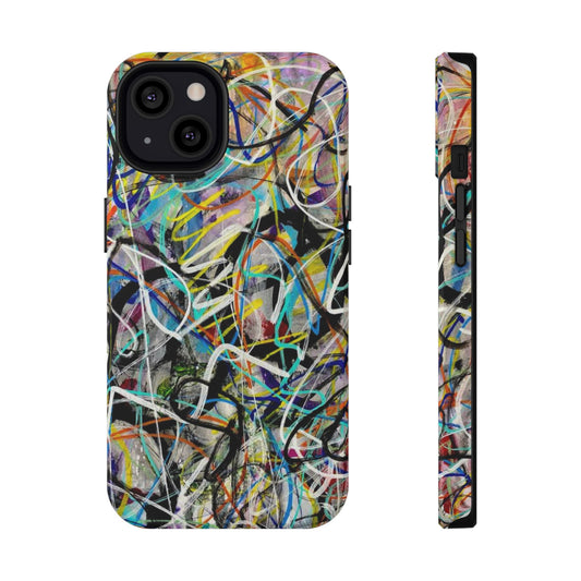 Abstract Art Impact-Resistant Phone Cases