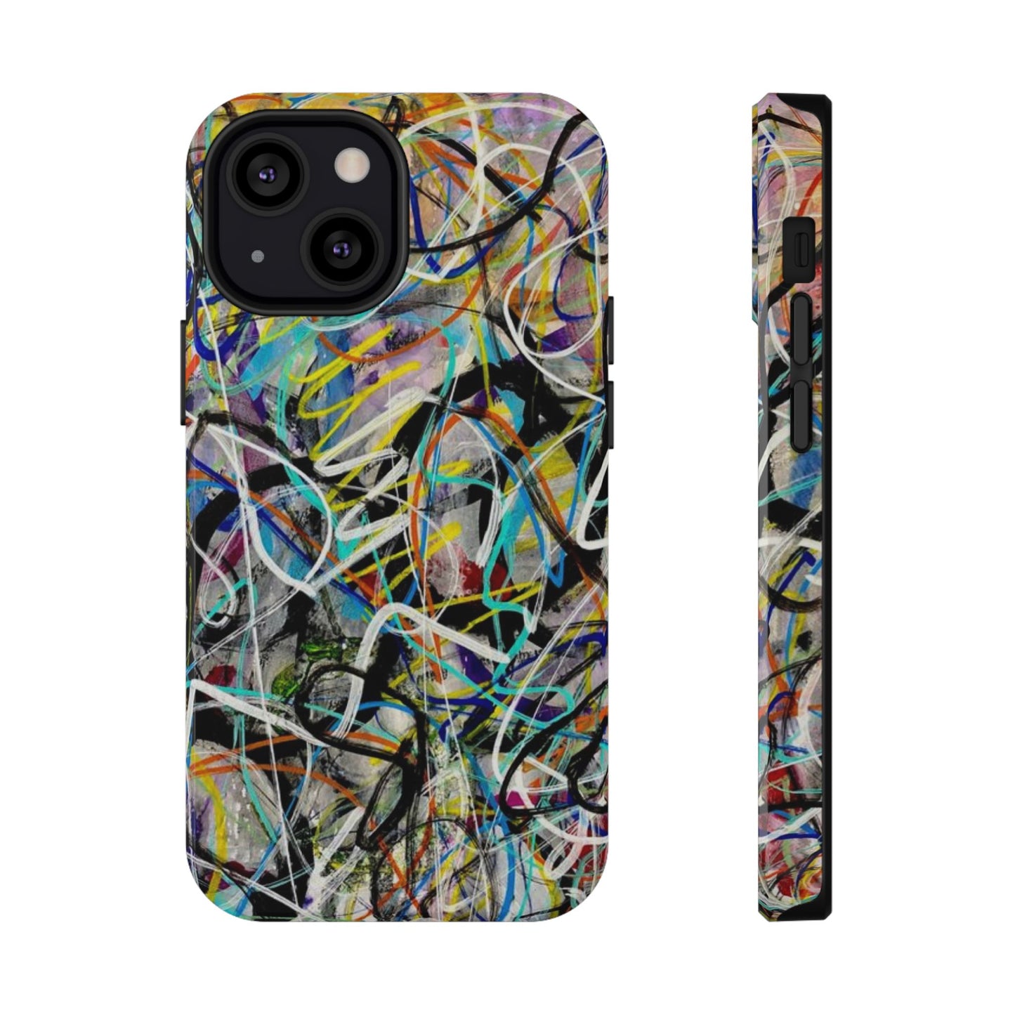 Abstract Art Impact-Resistant Phone Cases