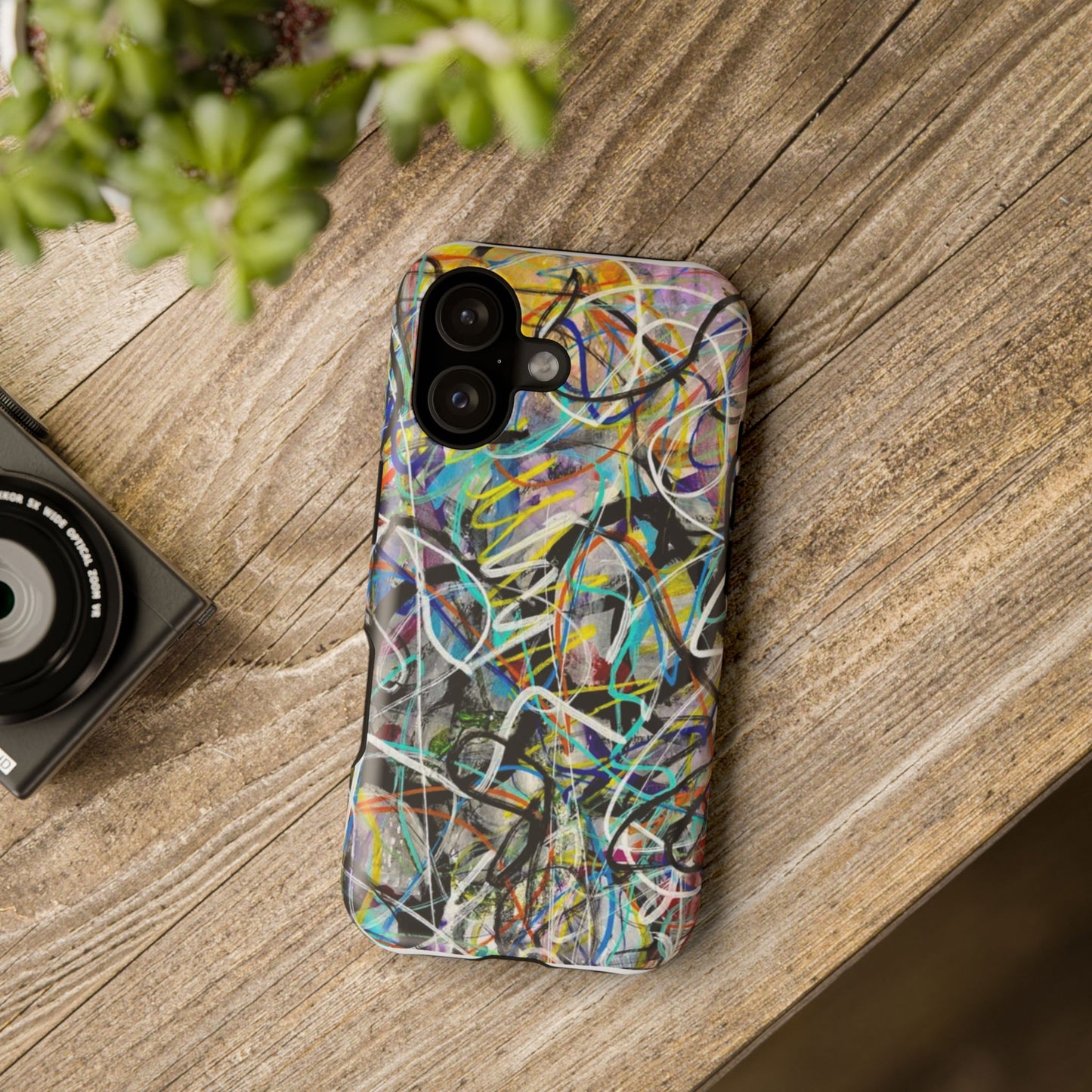 Abstract Art Impact-Resistant Phone Cases