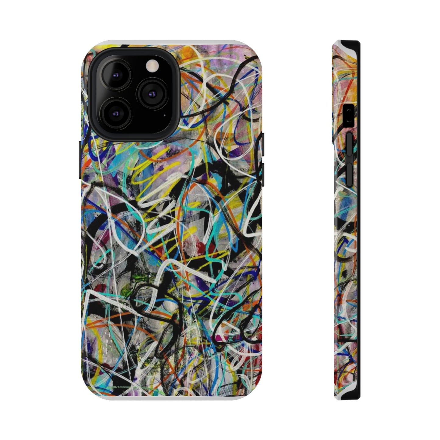Abstract Art Impact-Resistant Phone Cases