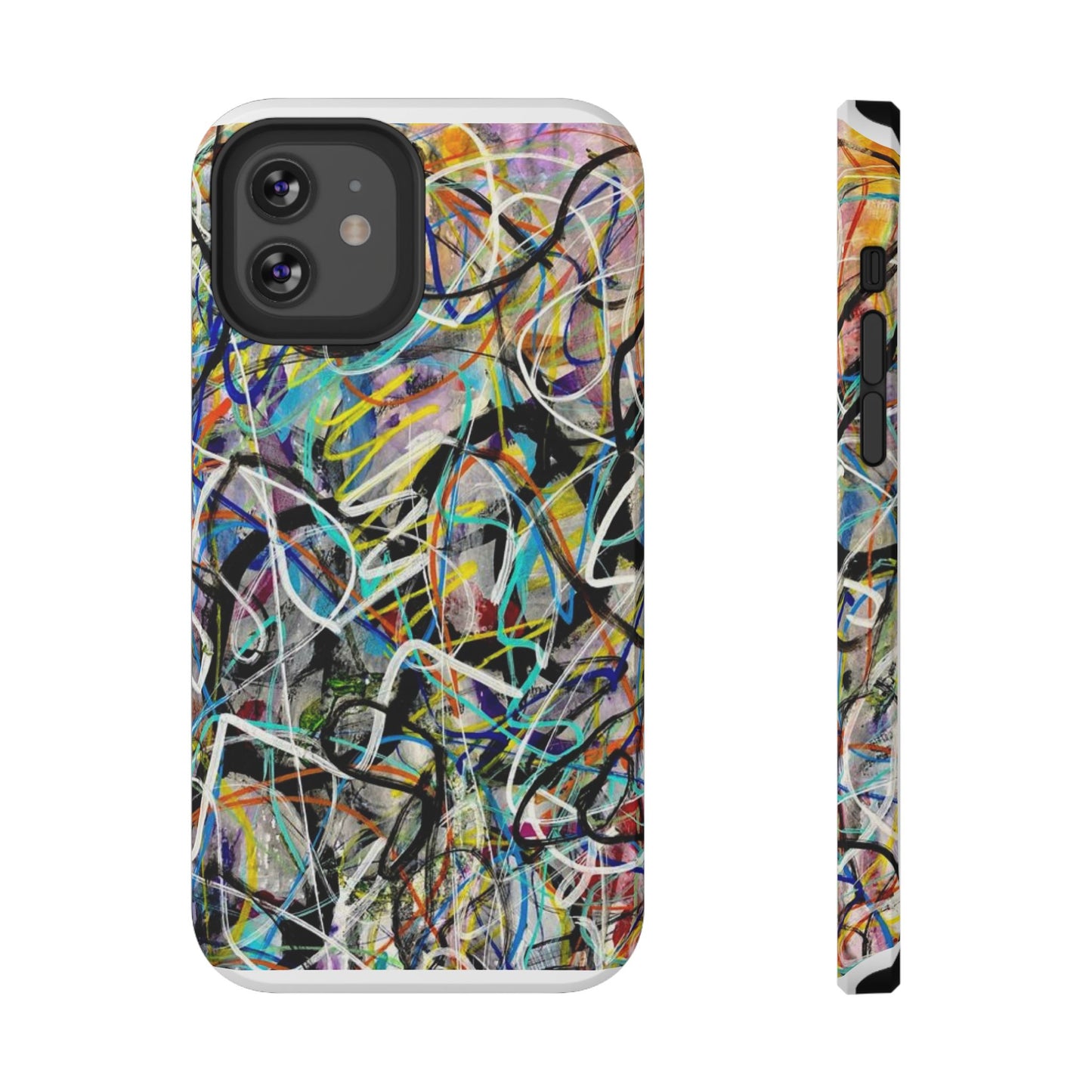 Abstract Art Impact-Resistant Phone Cases