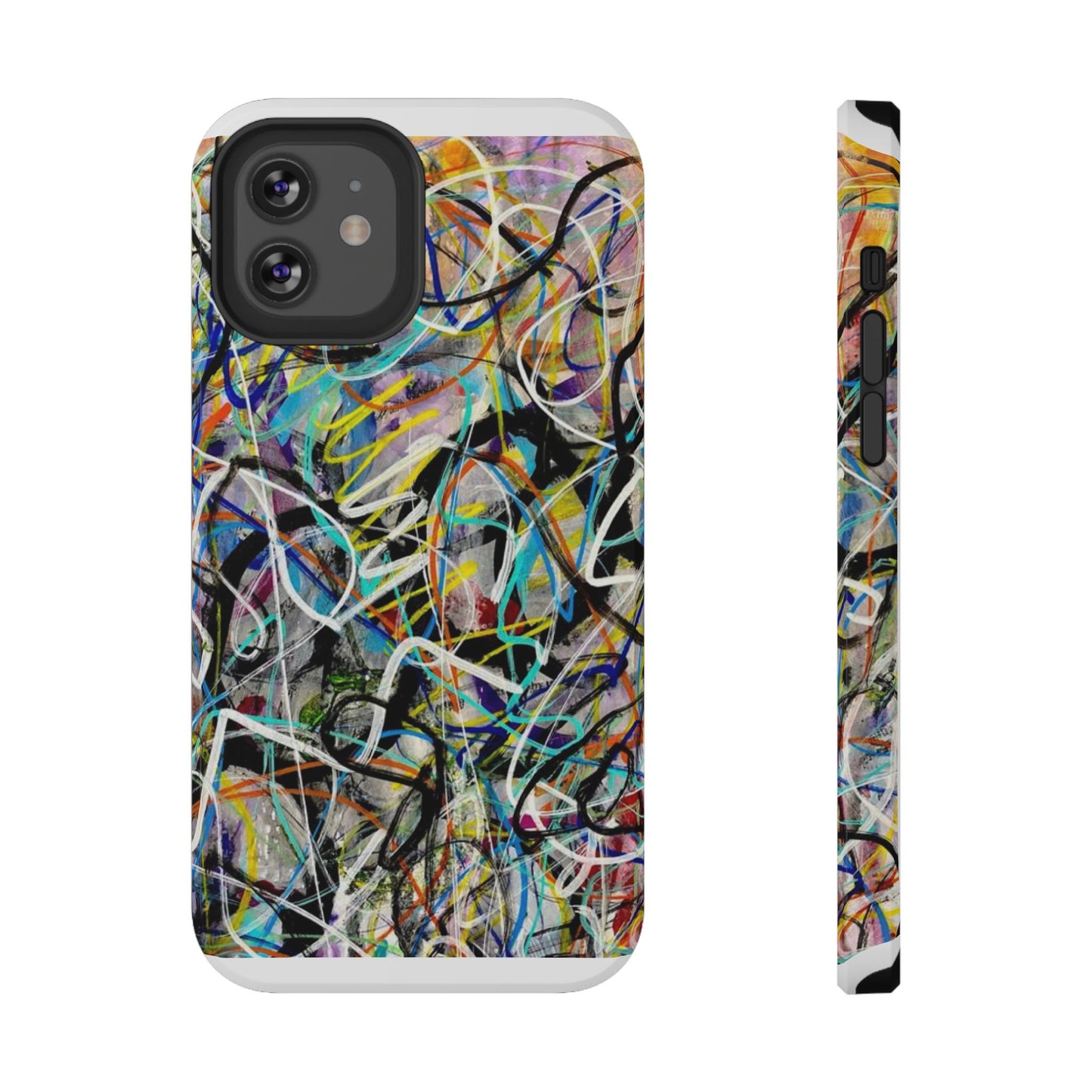 Abstract Art Impact-Resistant Phone Cases