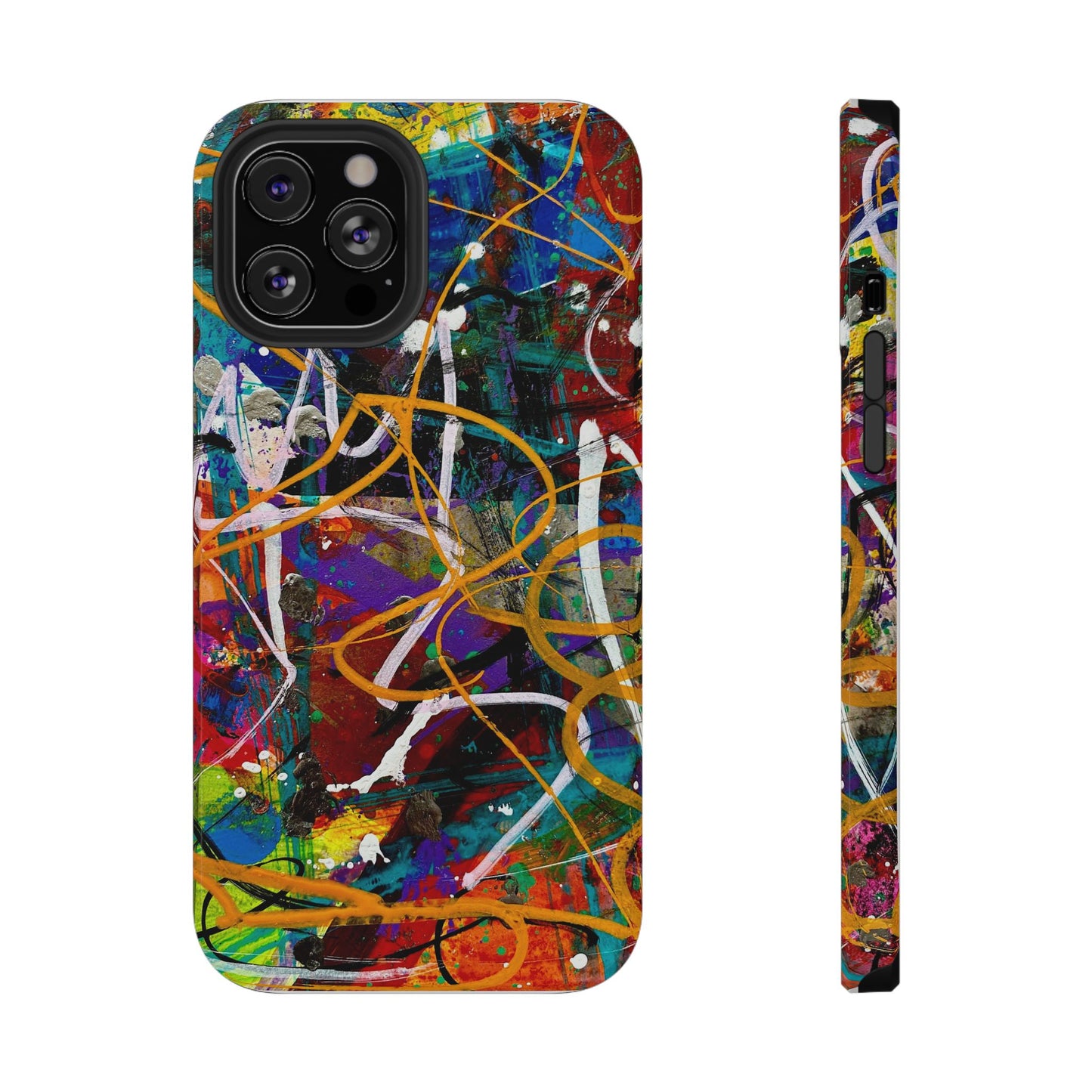Abstract Art Impact-Resistant Phone Cases