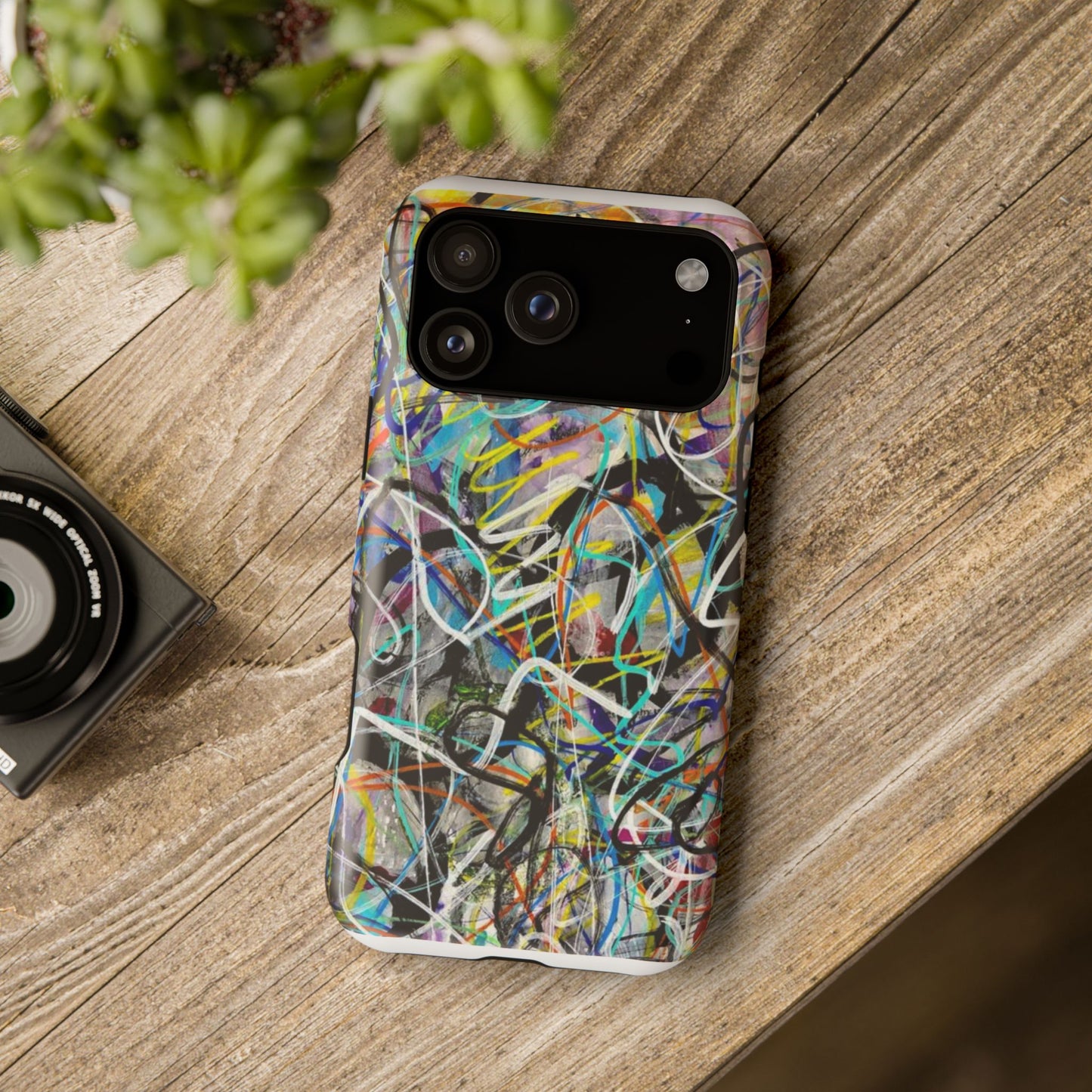 Abstract Art Impact-Resistant Phone Cases