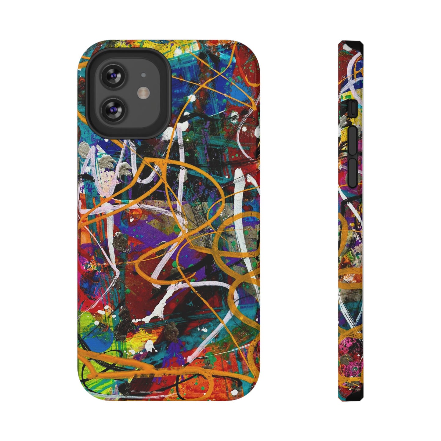 Abstract Art Impact-Resistant Phone Cases