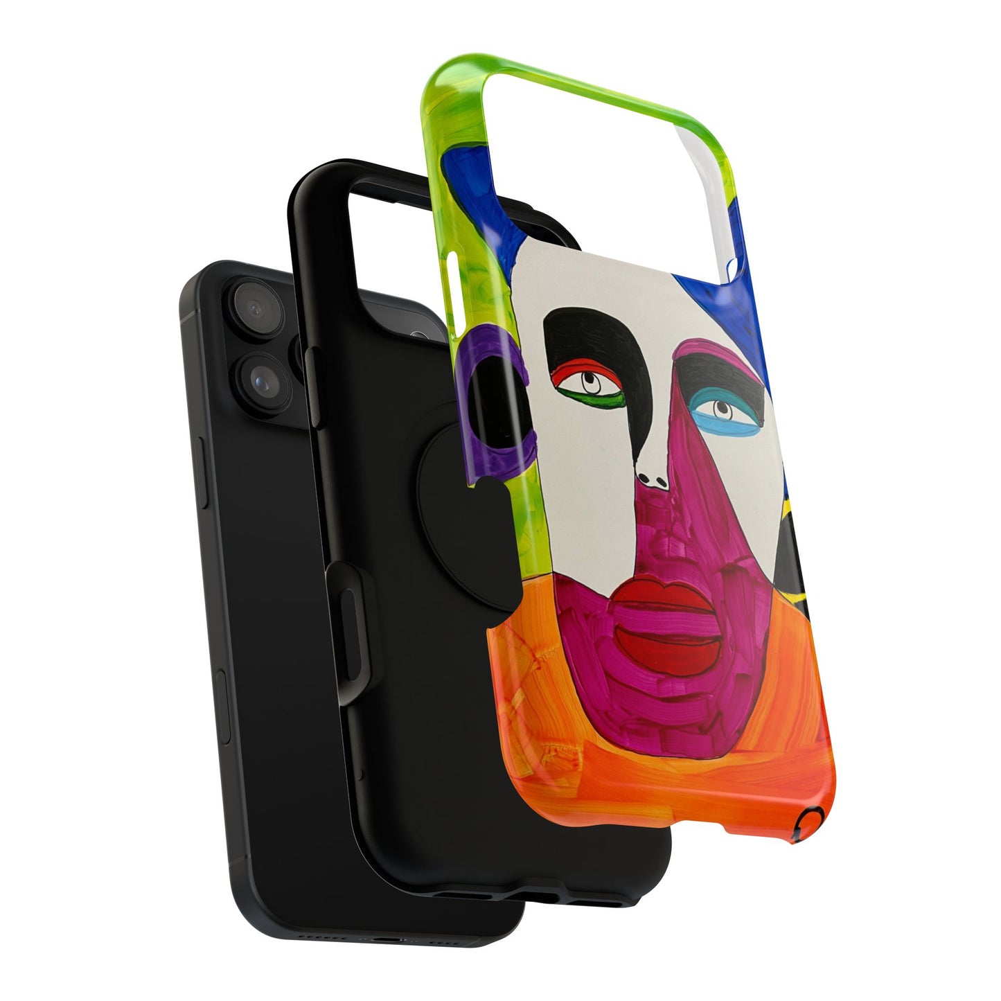 Abstract Art Impact-Resistant Phone Cases