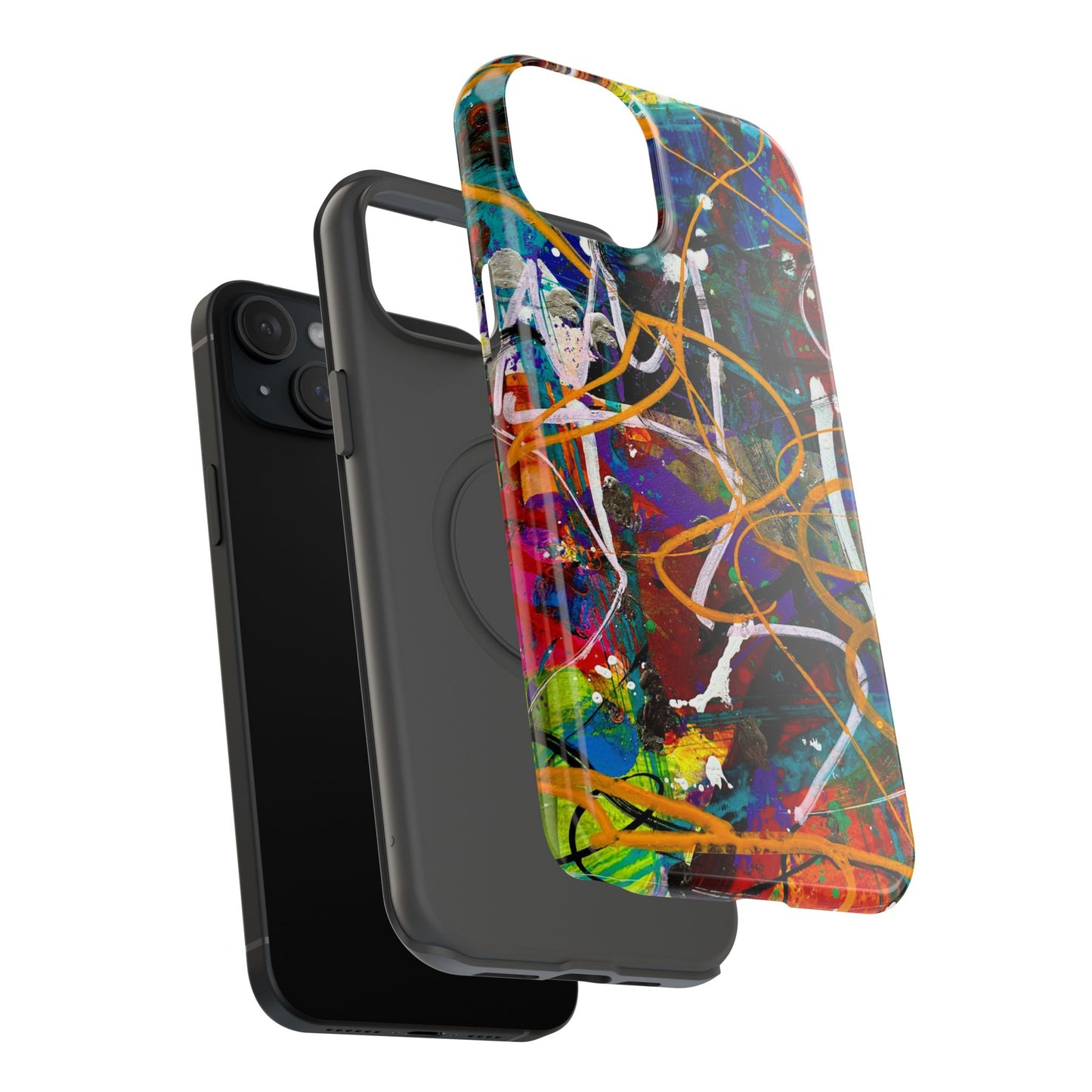 Abstract Art Impact-Resistant Phone Cases
