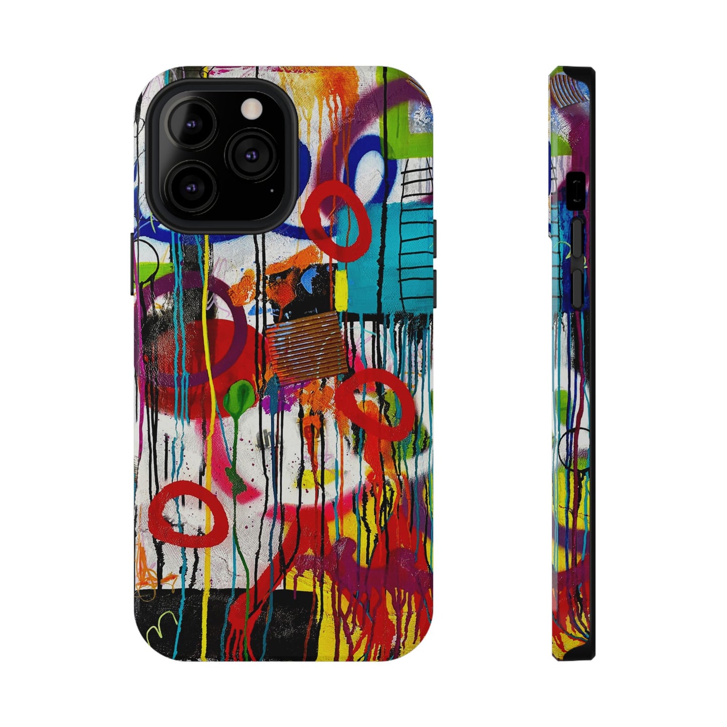 Abstract Art Impact-Resistant Phone Cases
