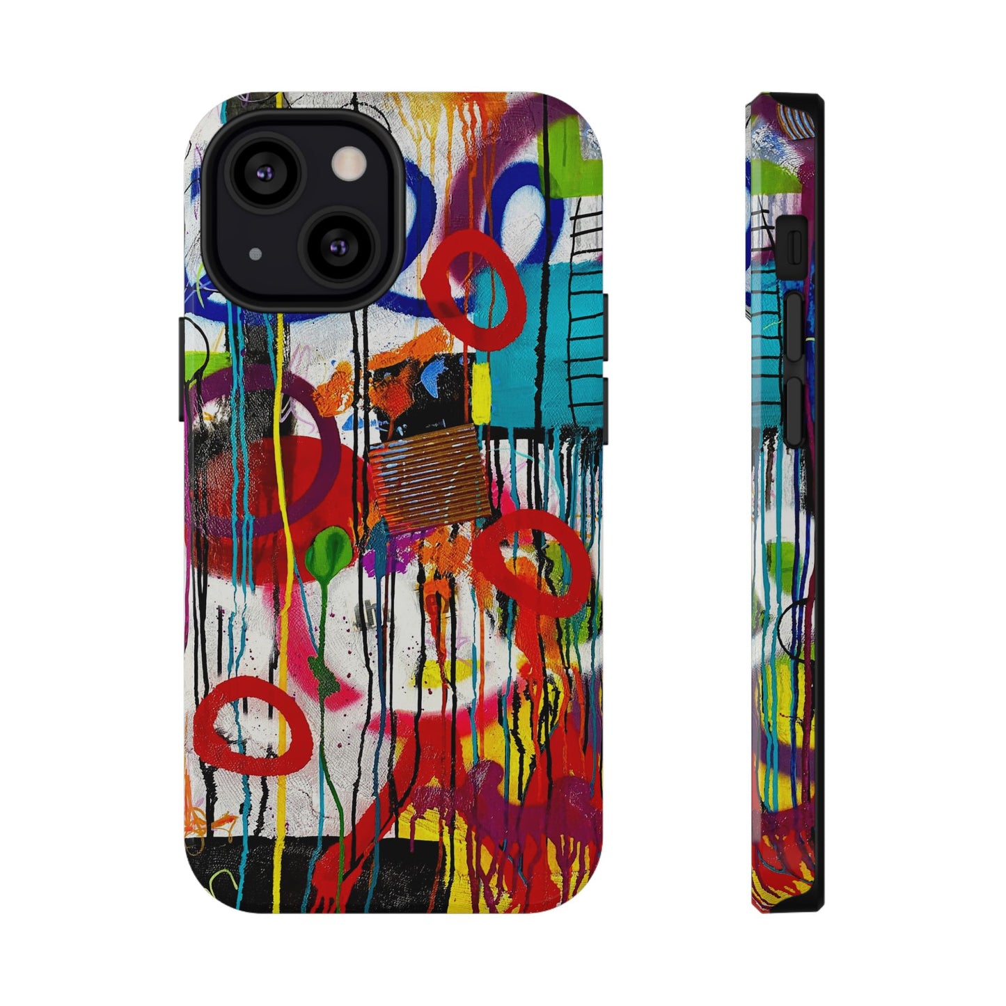 Abstract Art Impact-Resistant Phone Cases