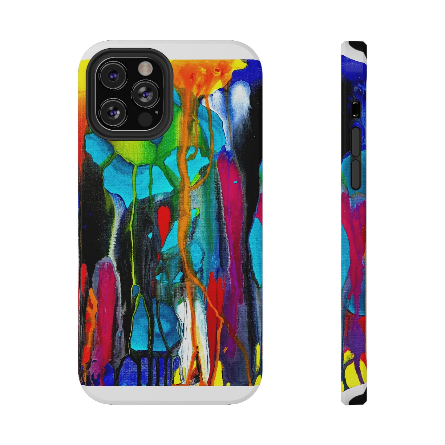 Abstract Art Impact-Resistant Phone Cases