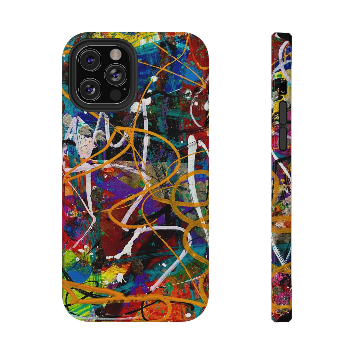 Abstract Art Impact-Resistant Phone Cases