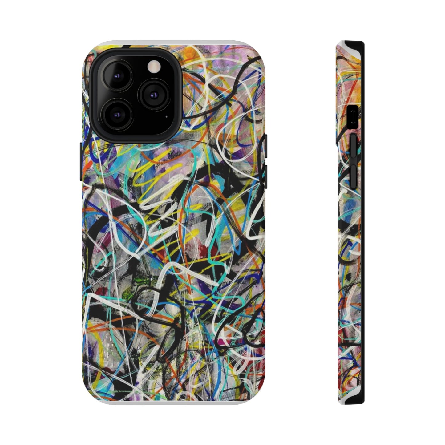 Abstract Art Impact-Resistant Phone Cases