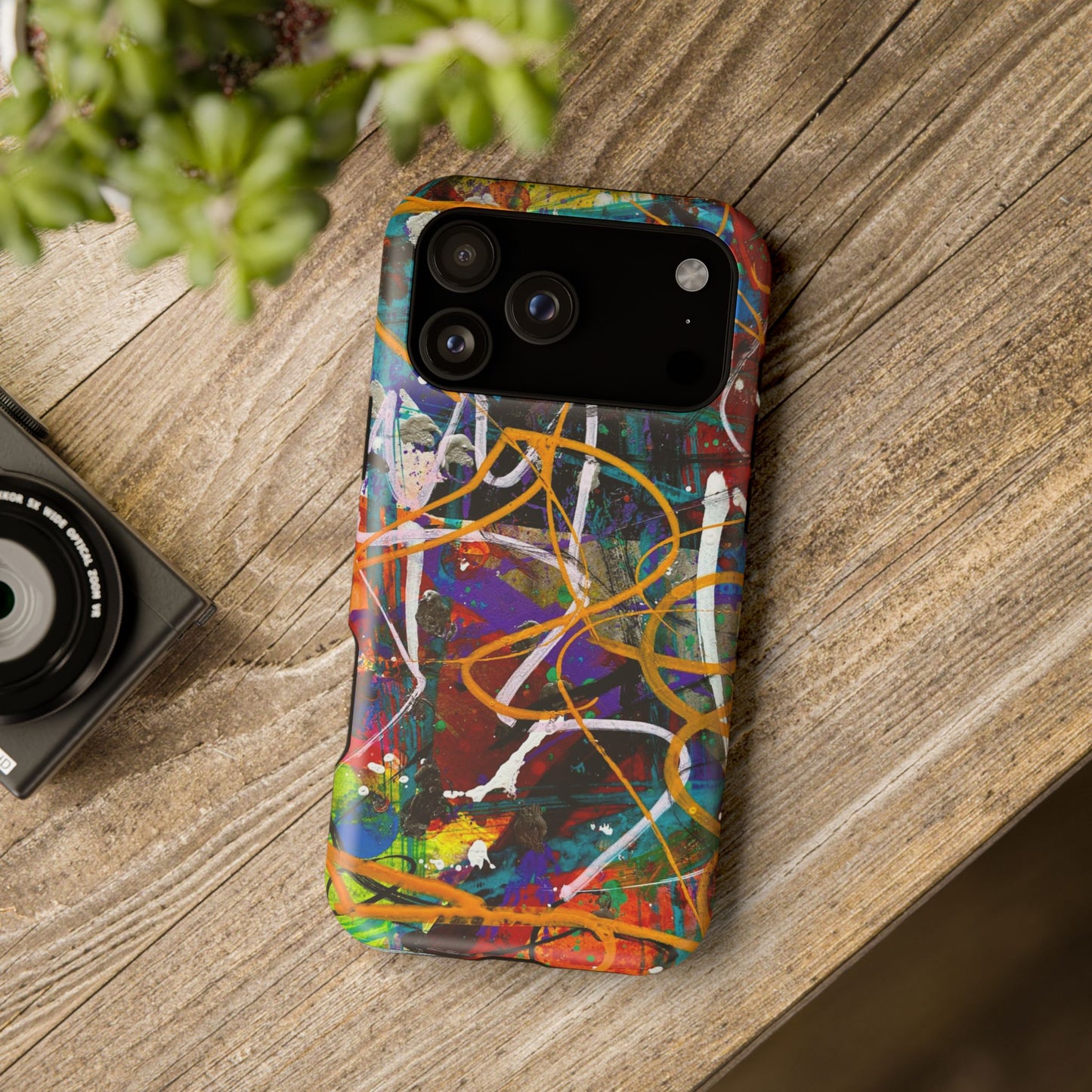 Abstract Art Impact-Resistant Phone Cases
