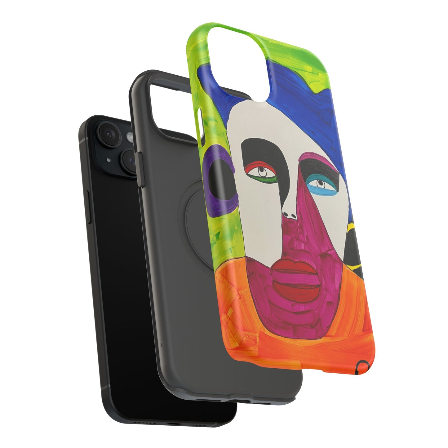 Abstract Art Impact-Resistant Phone Cases
