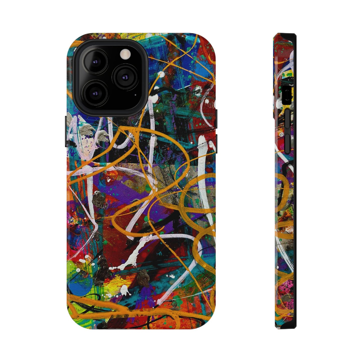 Abstract Art Impact-Resistant Phone Cases