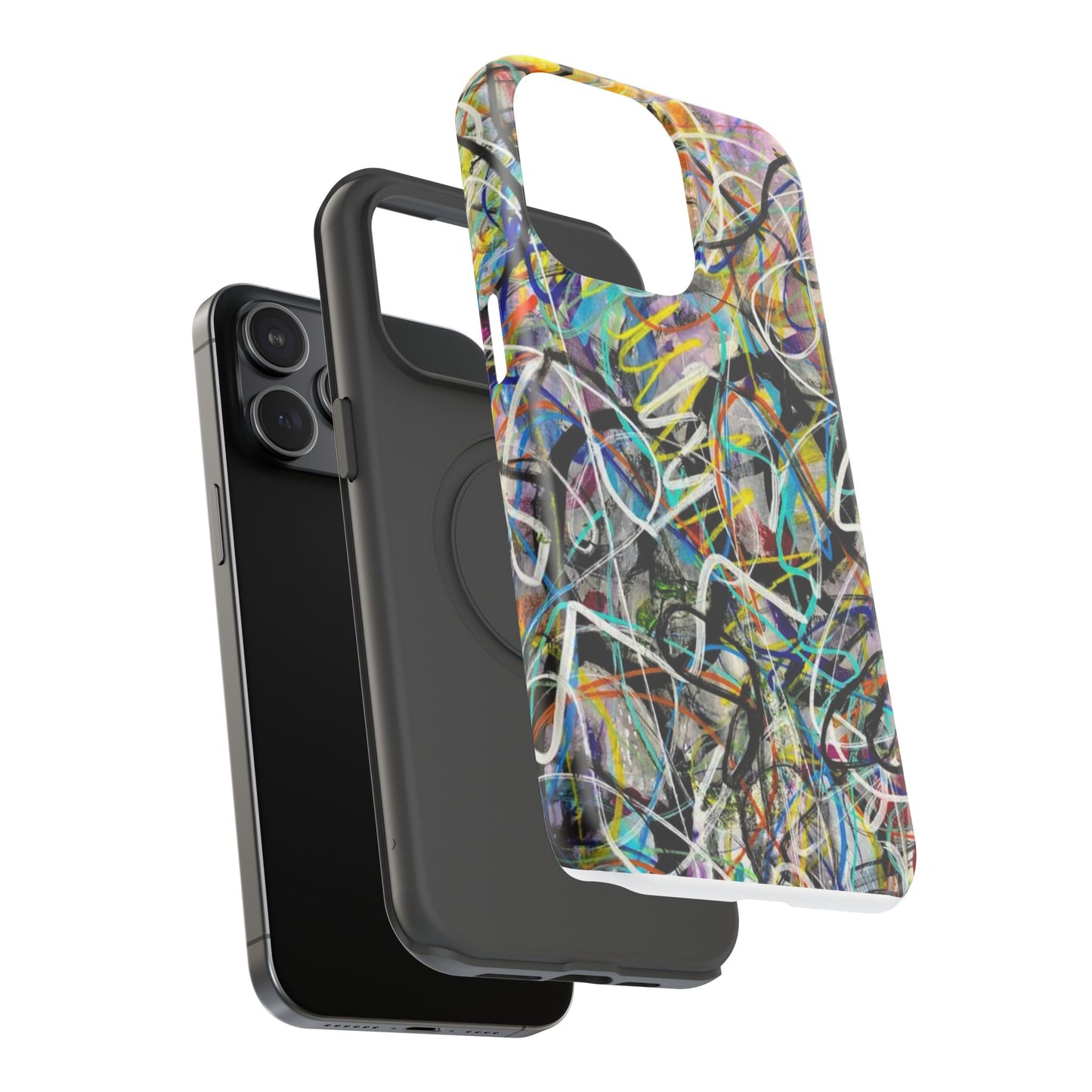 Abstract Art Impact-Resistant Phone Cases